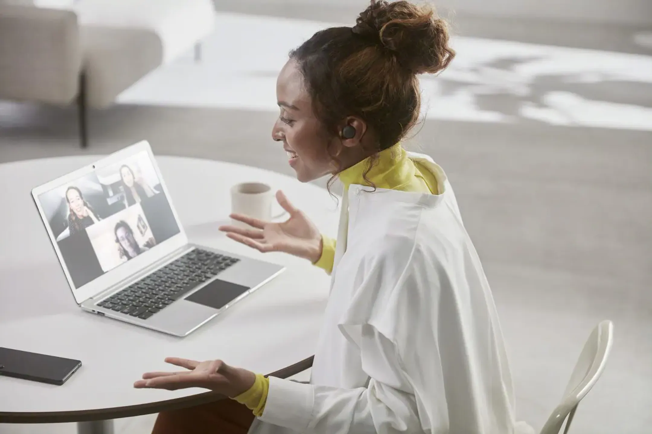 Sony LinkBuds S WFLS900NB Kabellose Noise Cancelling Kopfhörer - Schwarz image