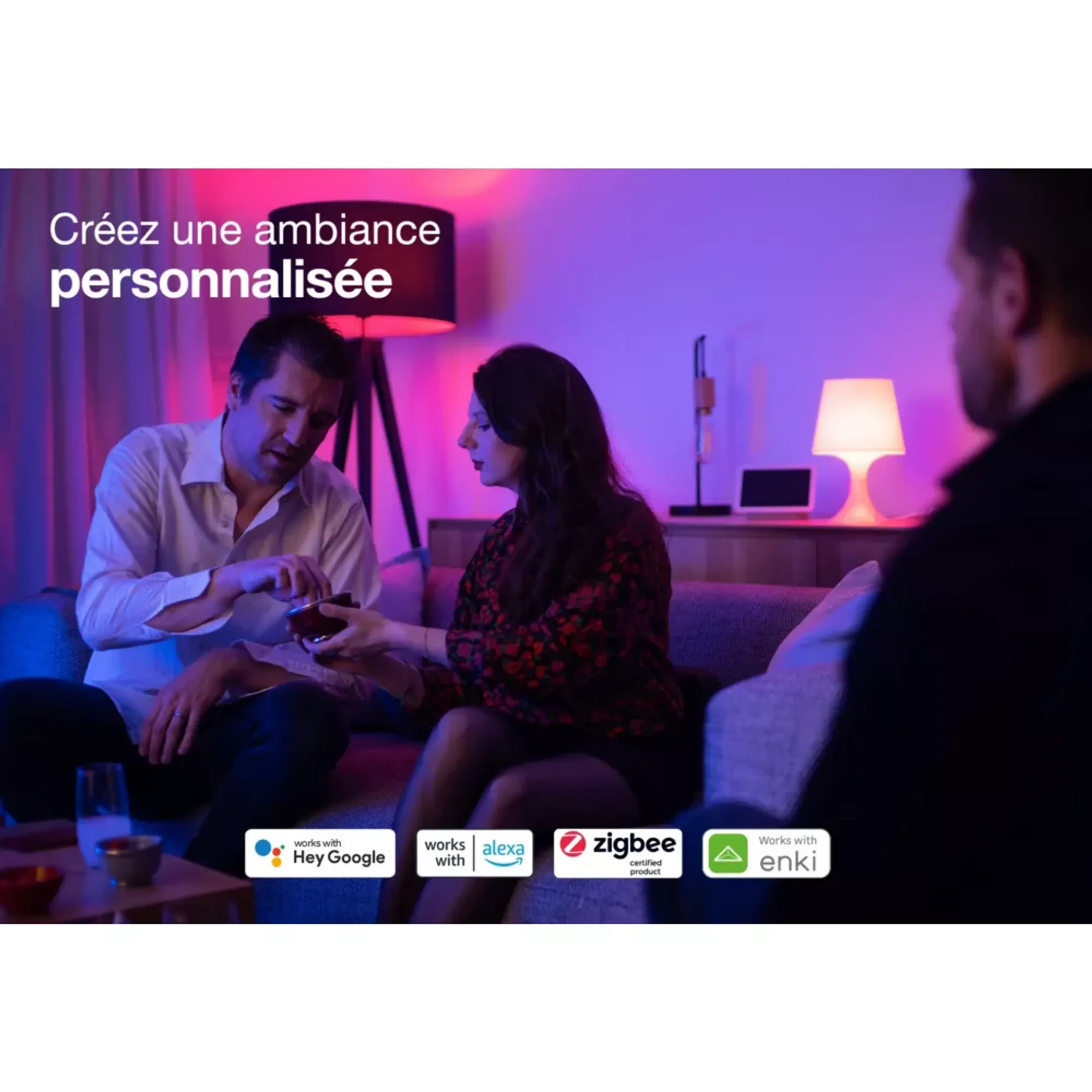 ESSENTIEL-B Ampoule connectée GU10 Blancs & Couleurs - Spot image