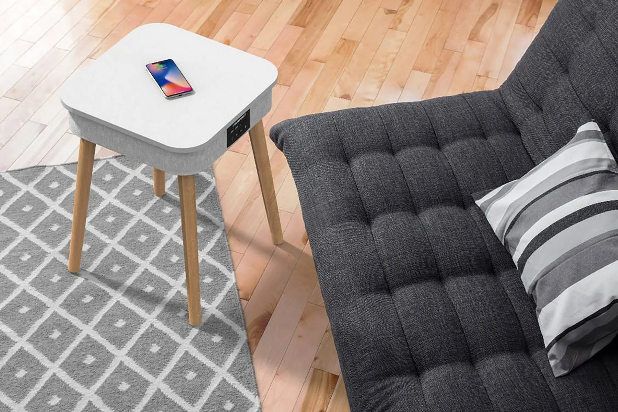 Blaupunkt Table enceinte Bluetooth avec chargeur à induction image