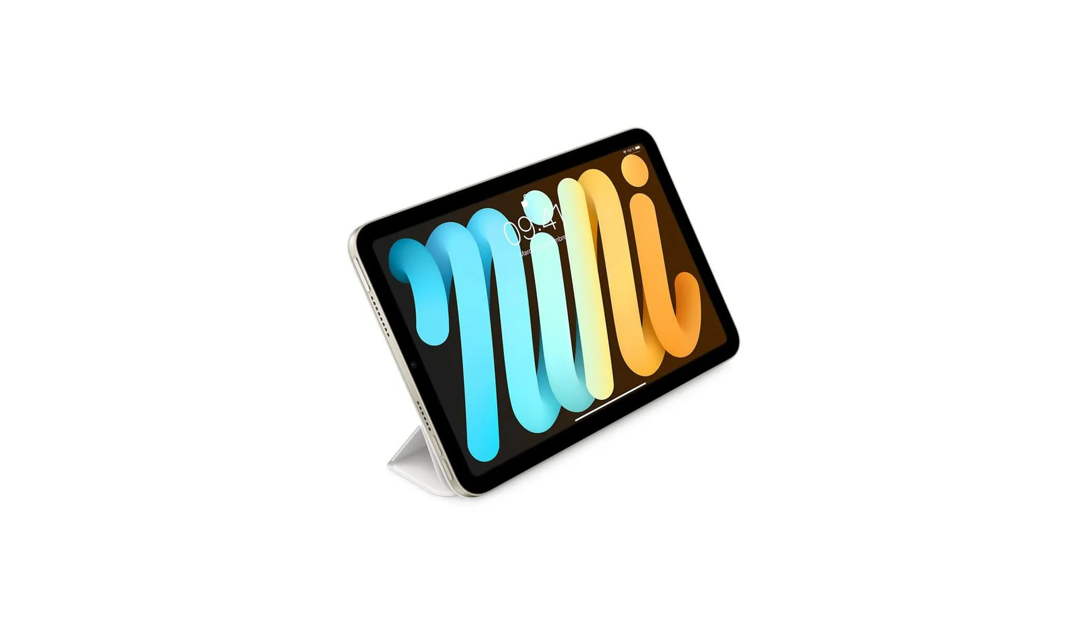 Apple Etui Smart Folio pour Apple iPad mini 6ème génération - Blanc image