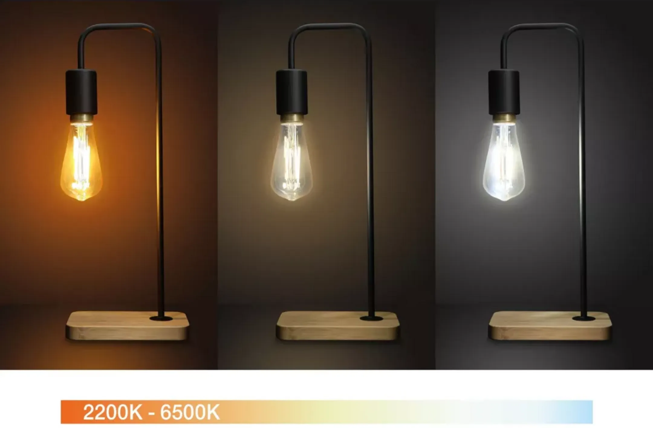 ESSENTIEL-B Pack ampoules connectées Découverte Filament Edison - E27 image