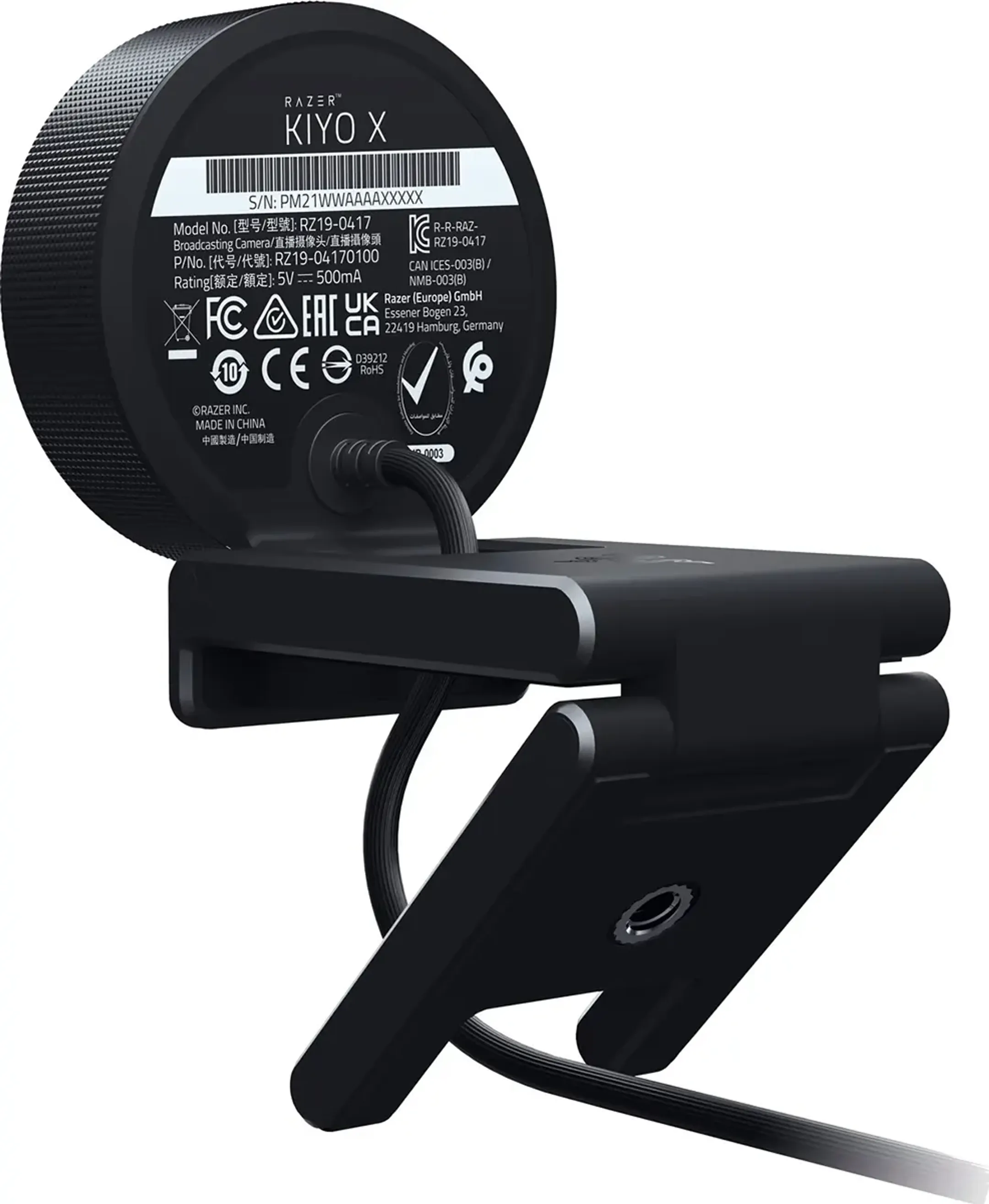 Razer KIYO X Webcam pour streaming Full HD image