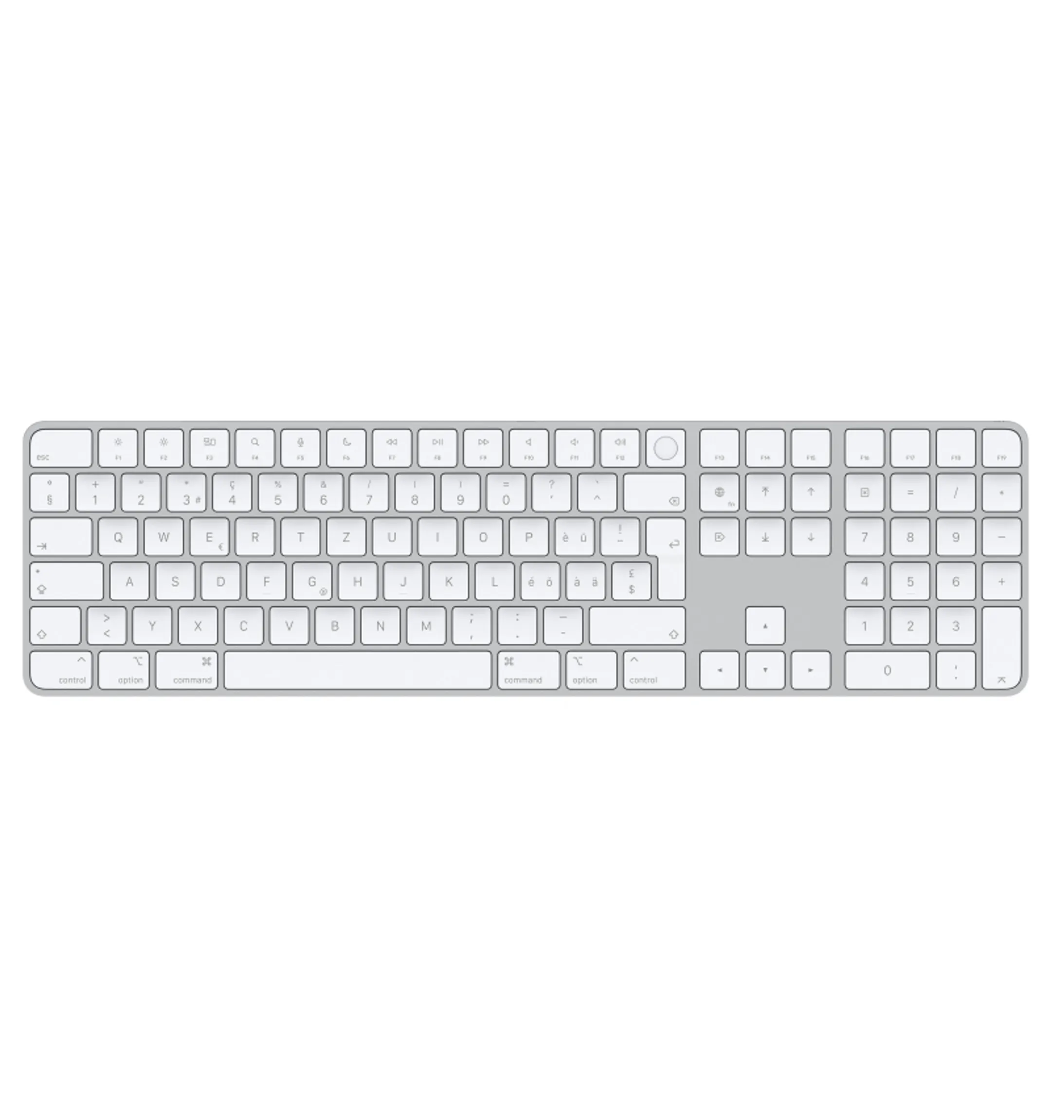 Clavier Magic Keyboard avec Touch ID et pavé numérique - QWERTZ
