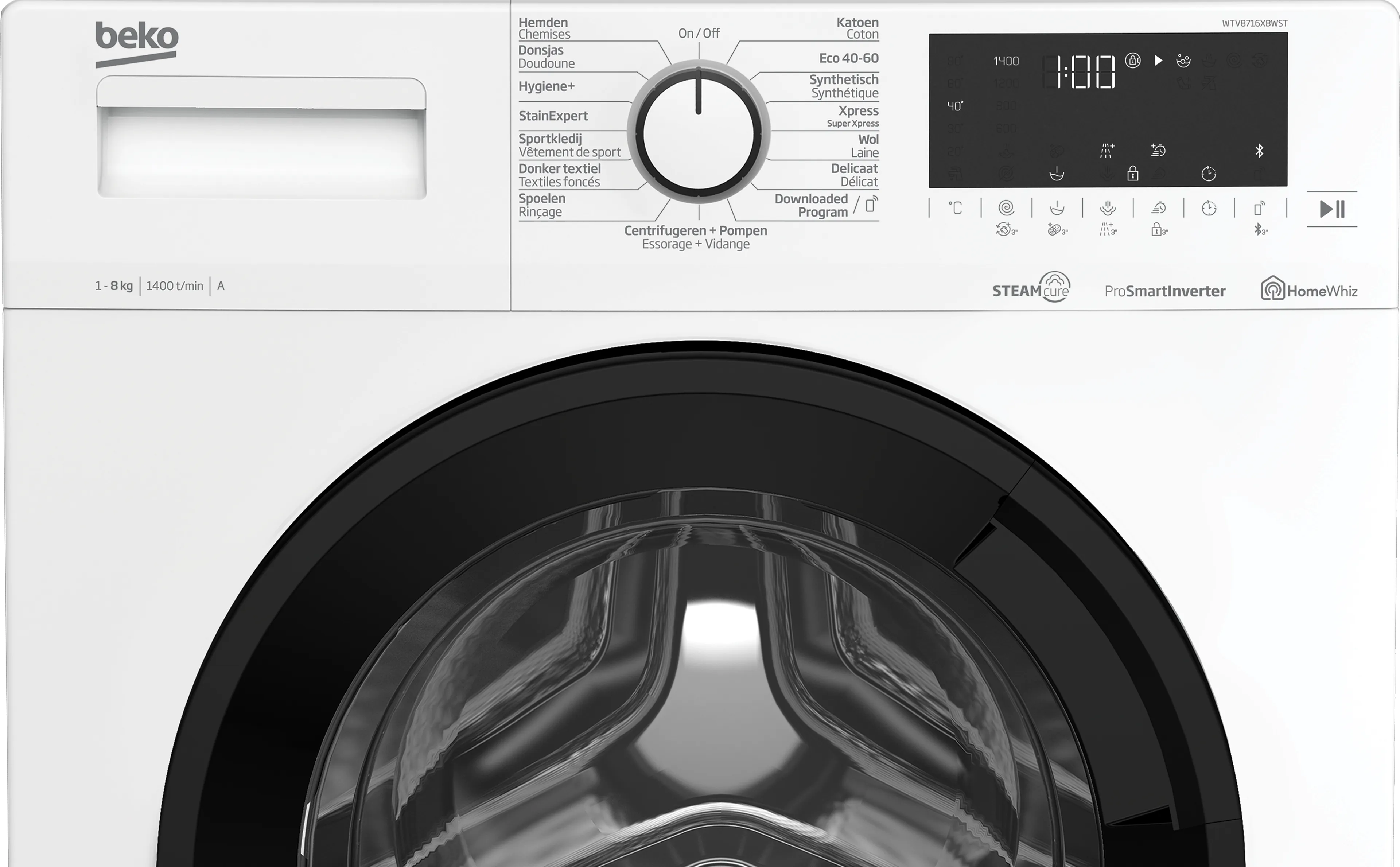 Beko Lave-linge WTV8716XBWST image