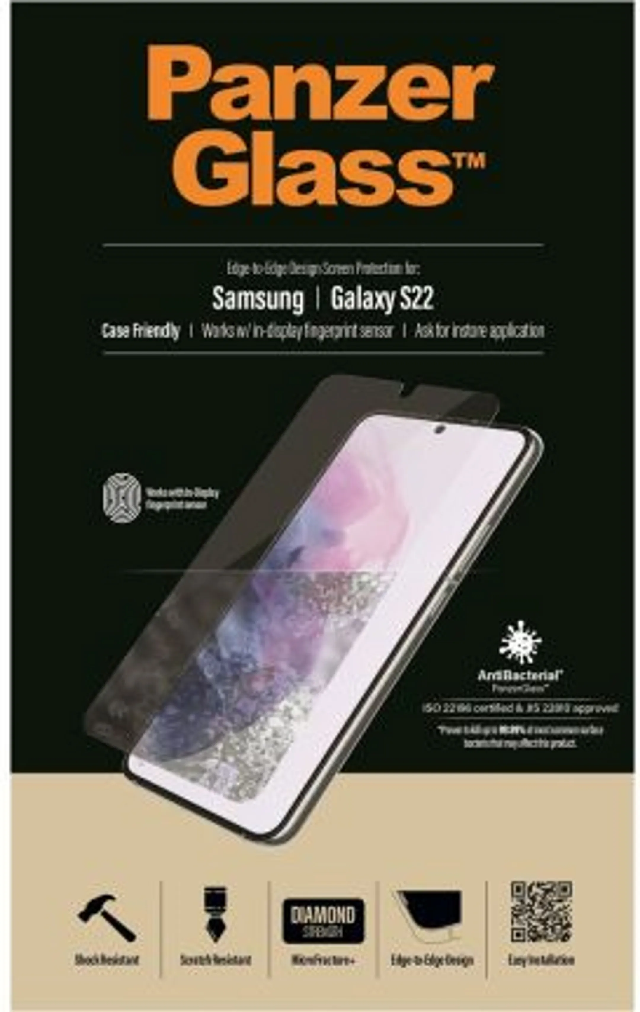 Bundle product Écran de protection pour Galaxy S22