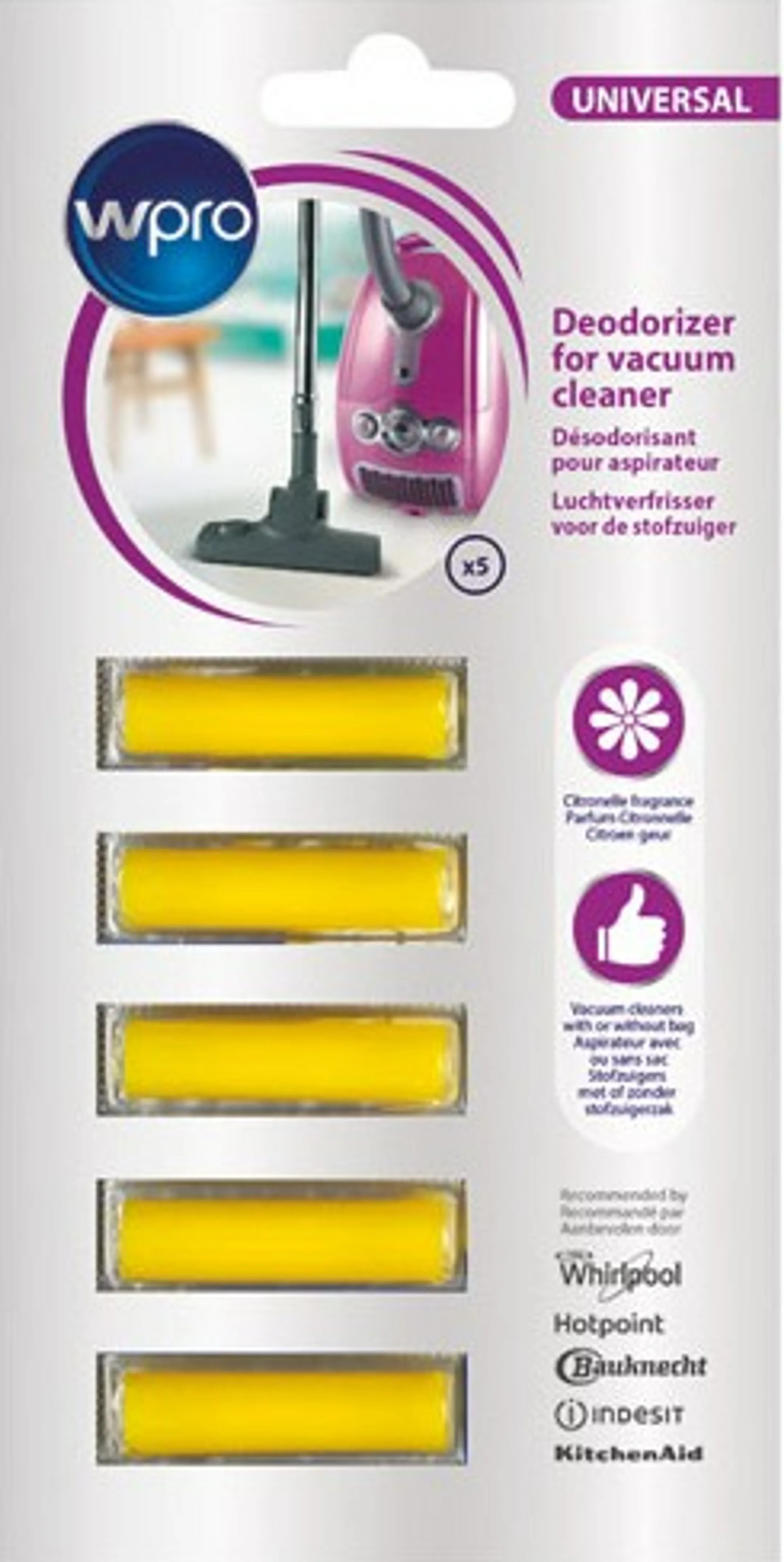 Batônnets désodorisants citronnelle