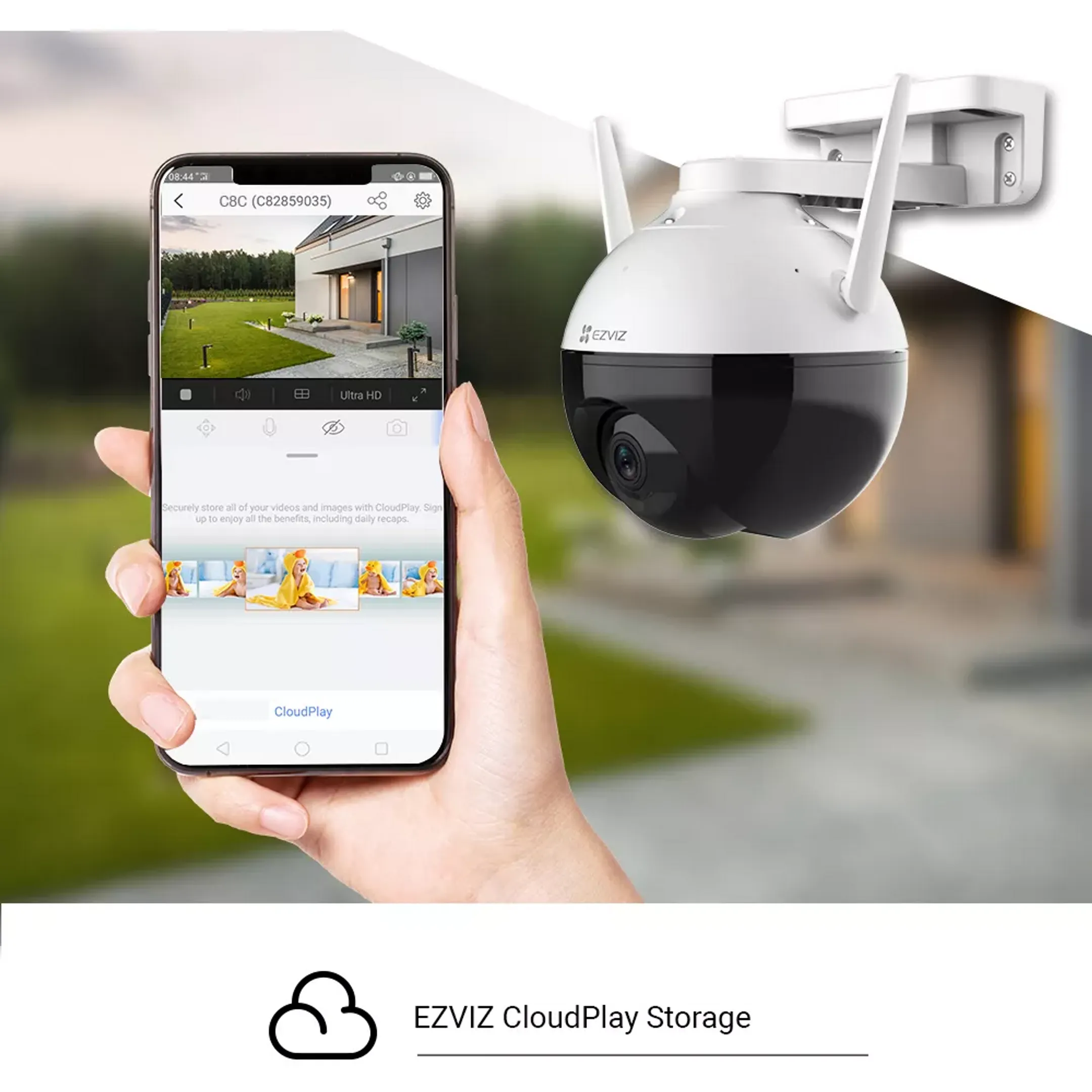 Ezviz Überwachungskamera - C8C image