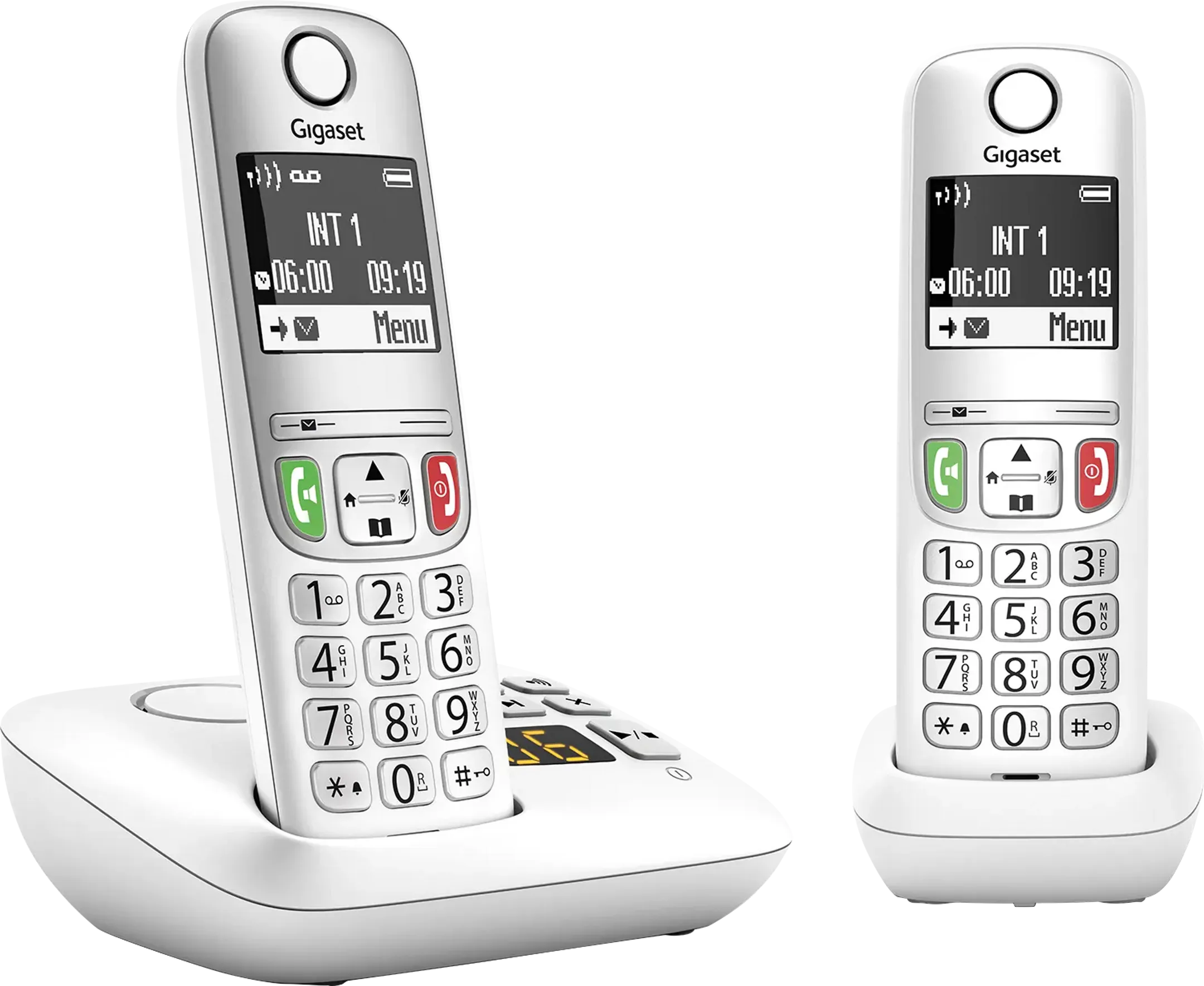 Cordless Phone A605A Duo - White