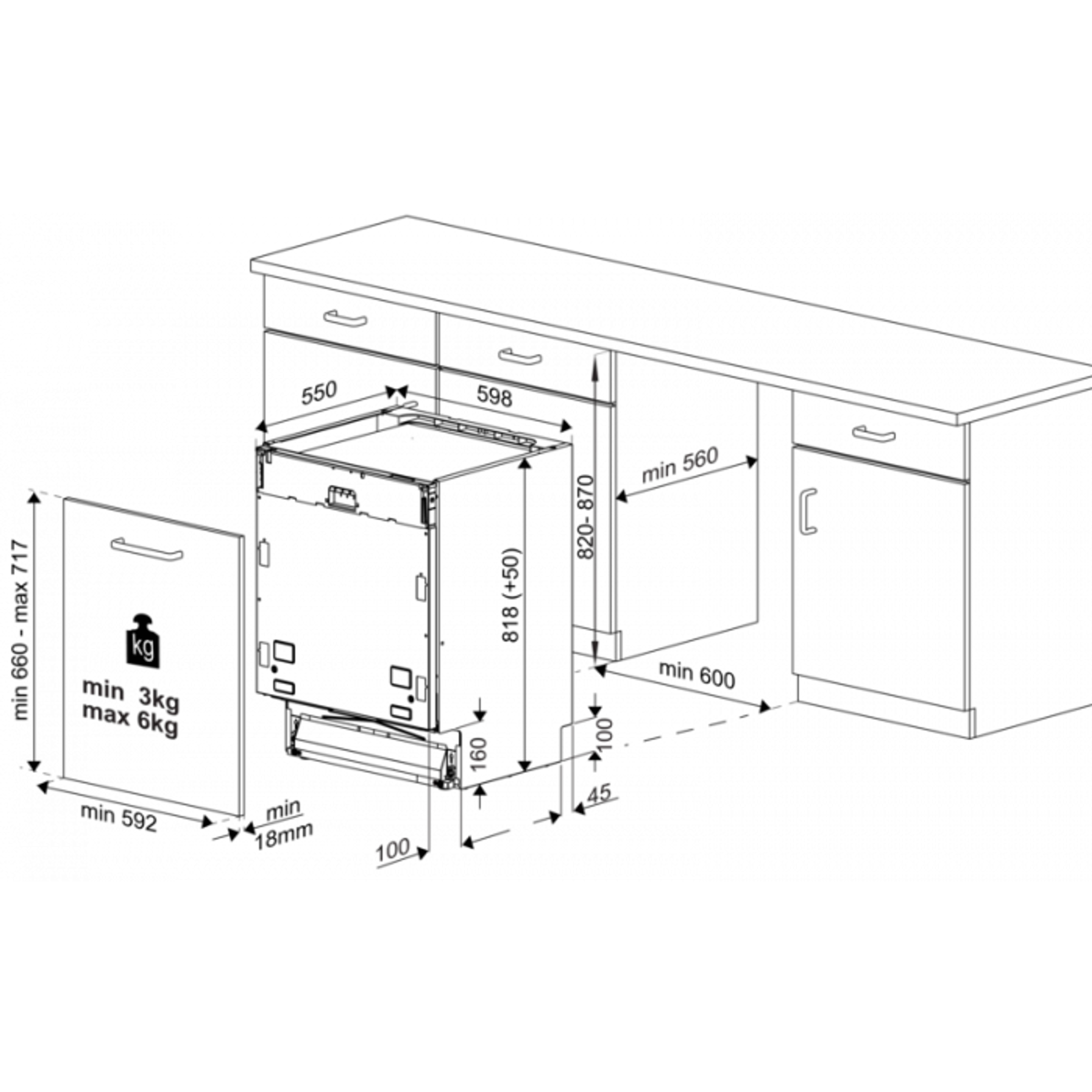 Beko Built-in Dishwasher  BDIN14320 image