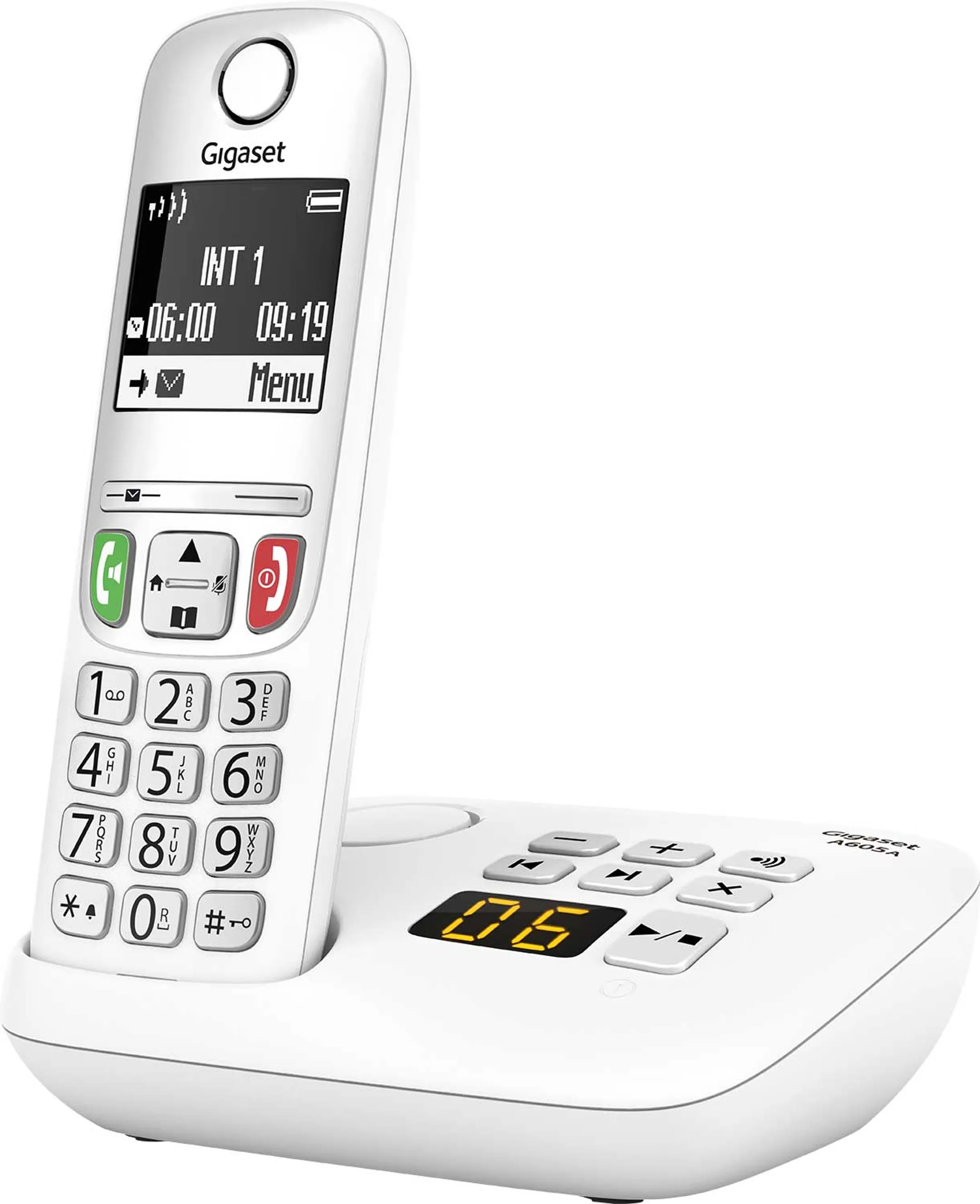Gigaset Cordless Phone A605A Duo - White image