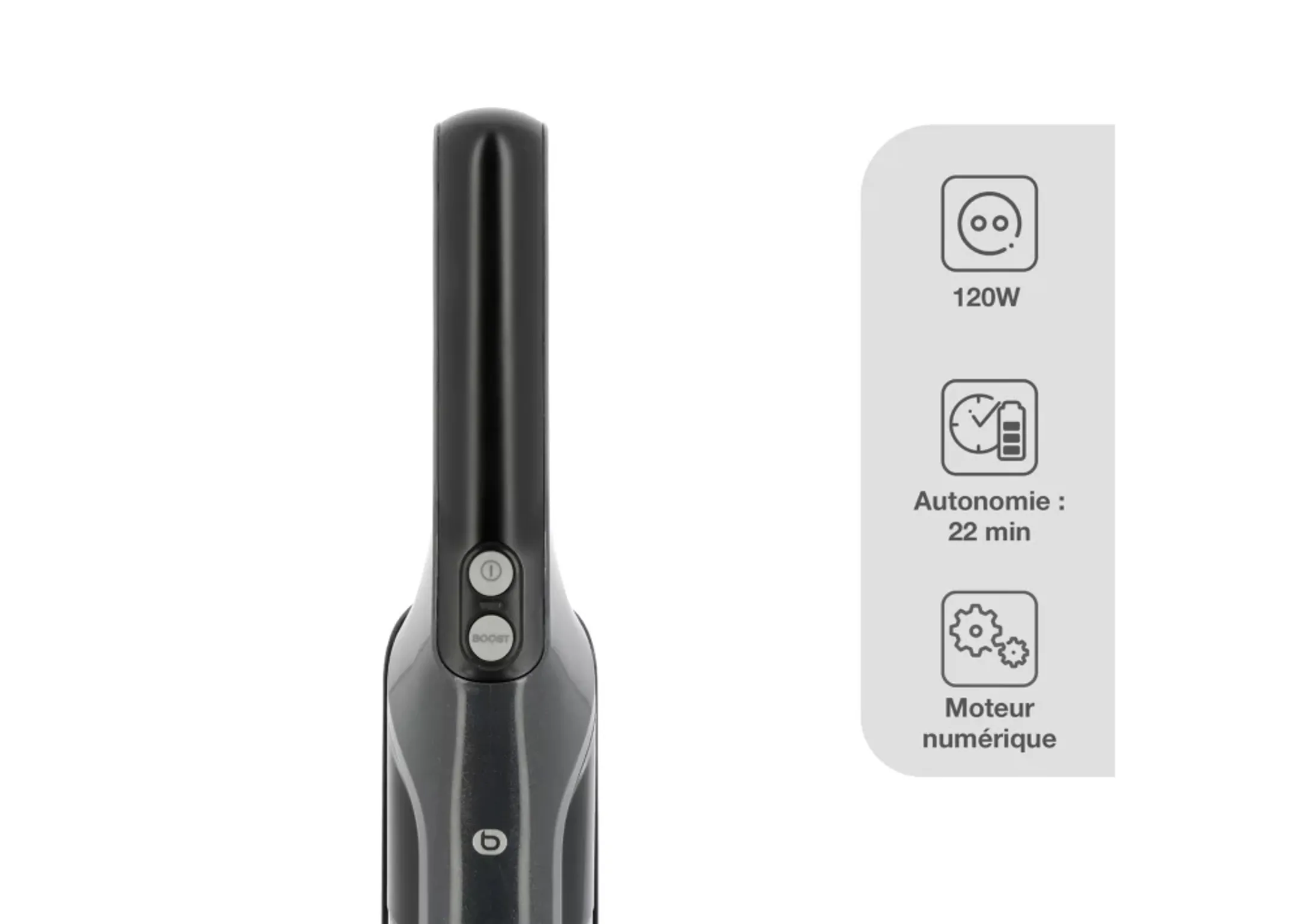 ESSENTIEL-B EMA 108 Quick Power Tischstaubsauger - Schwarz image