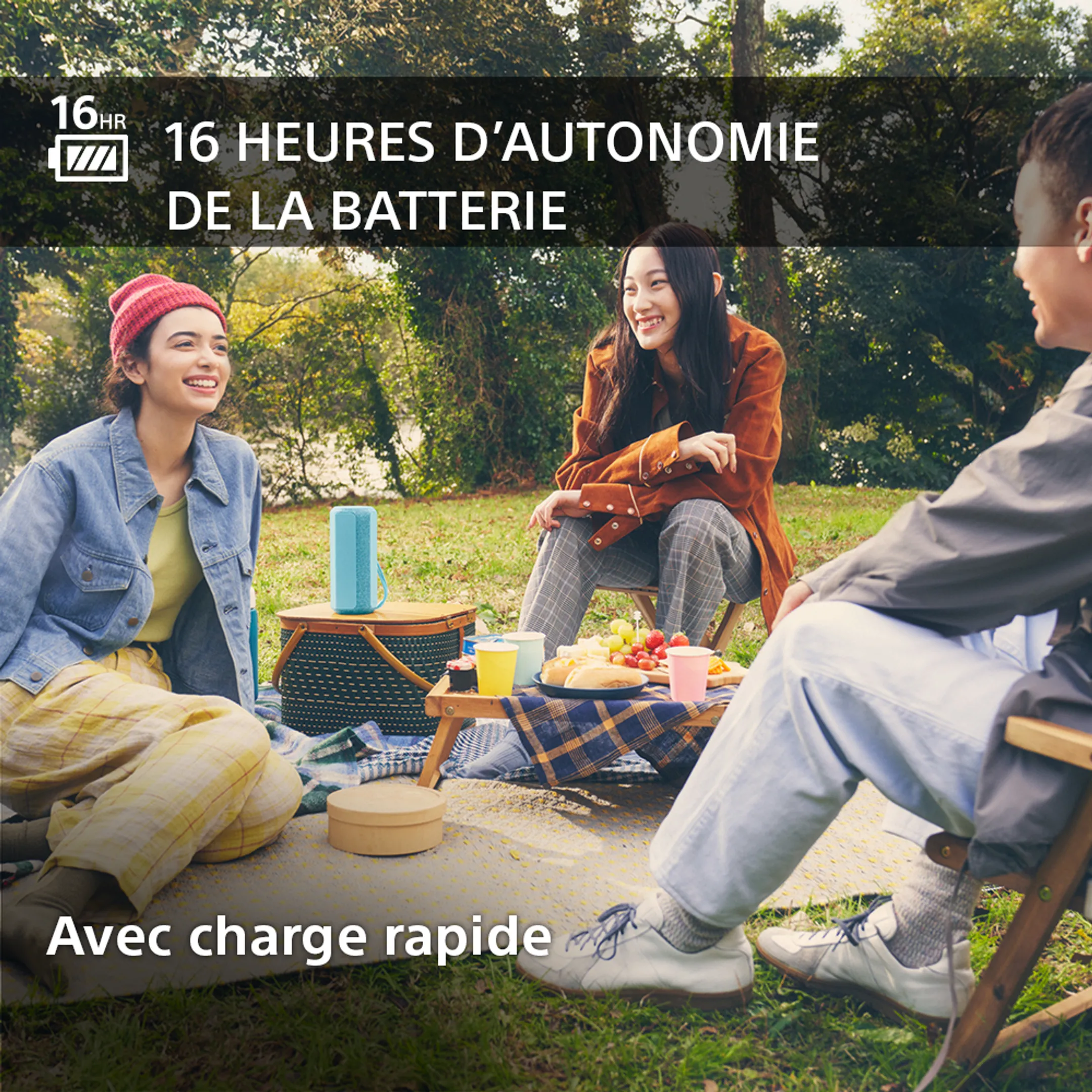 Sony SRS-XE200 Bluetooth-Lautsprecher - Blau image