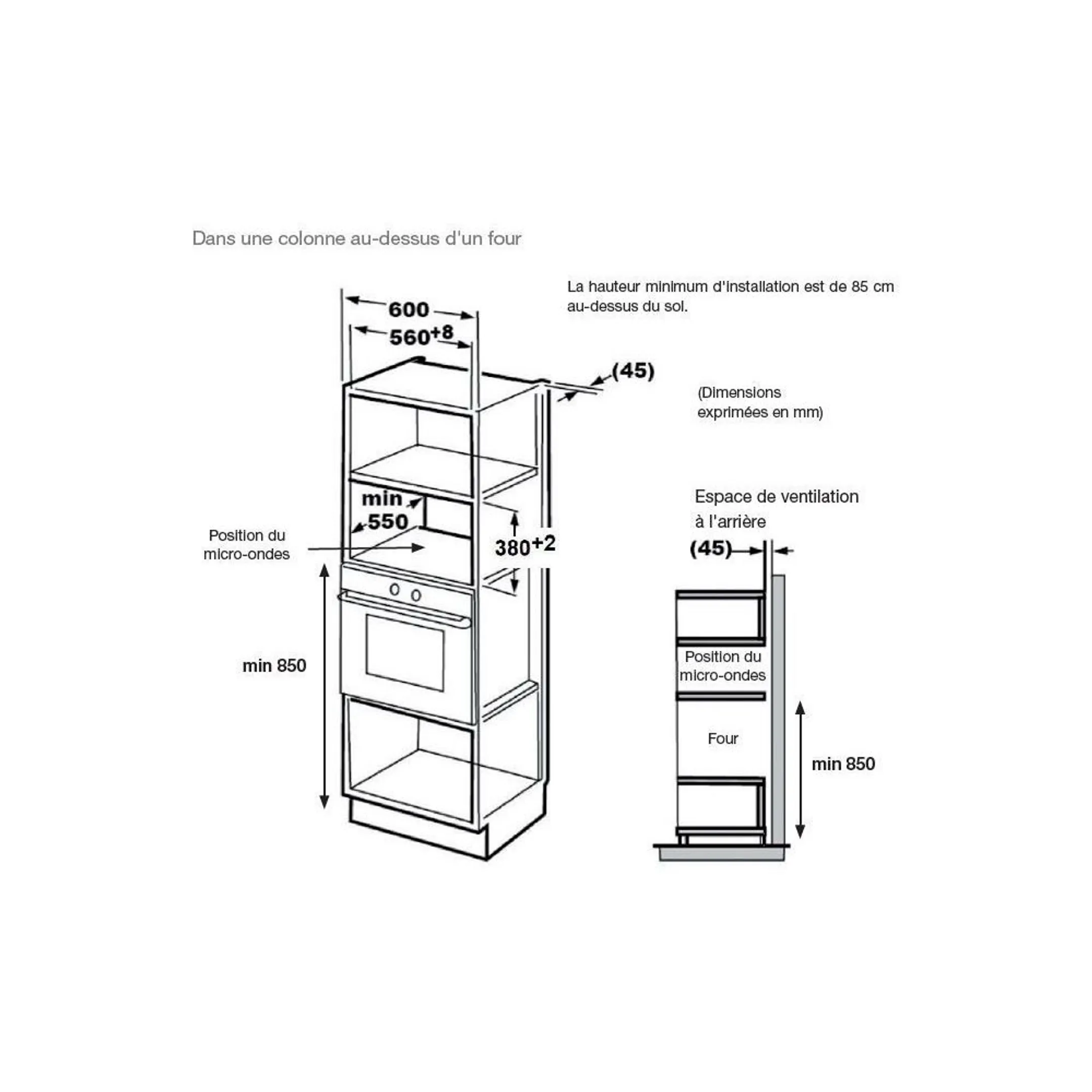 ESSENTIEL-B Built-in microwave grill EMEG253n image