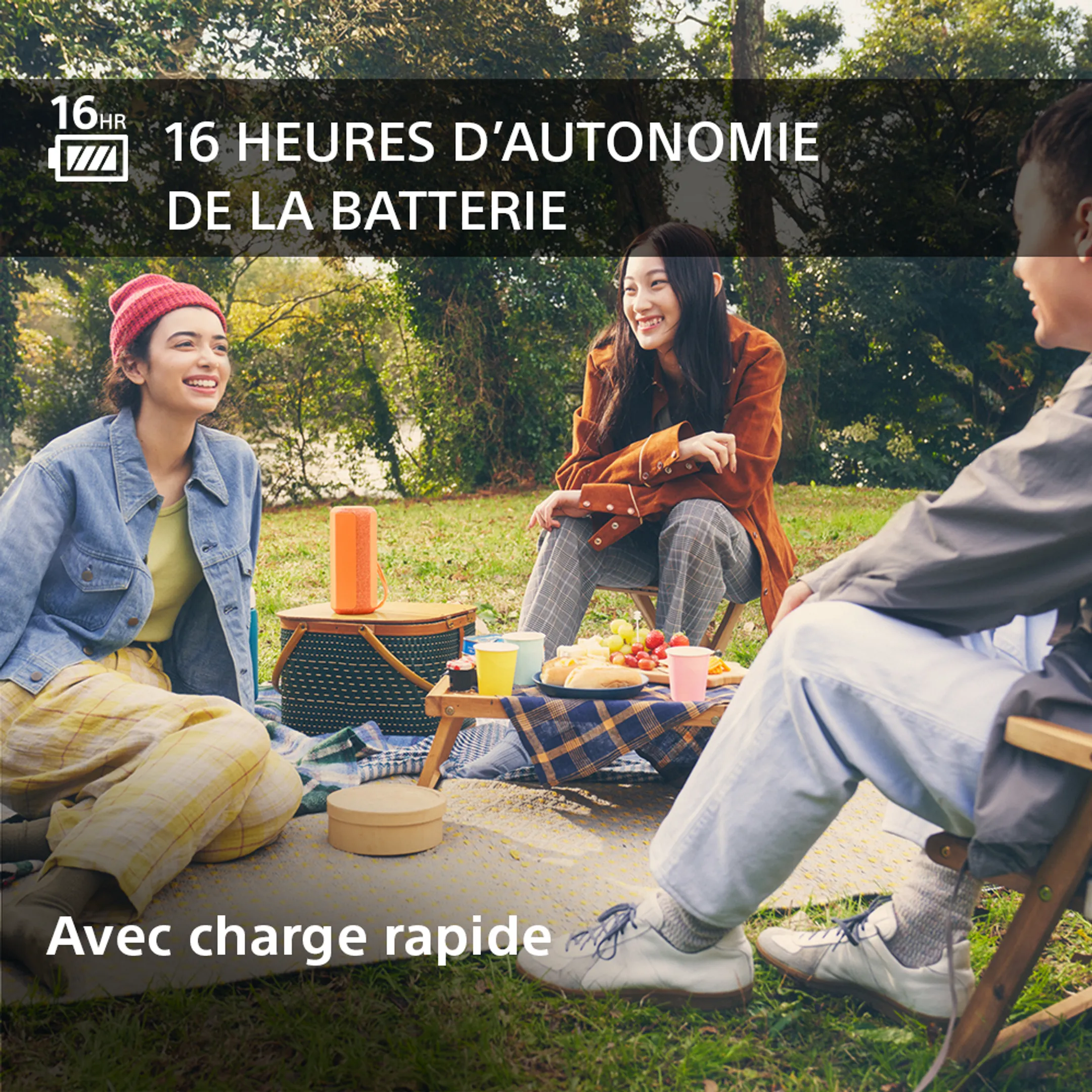 Sony SRS-XE200 Bluetooth-Lautsprecher - Orange image