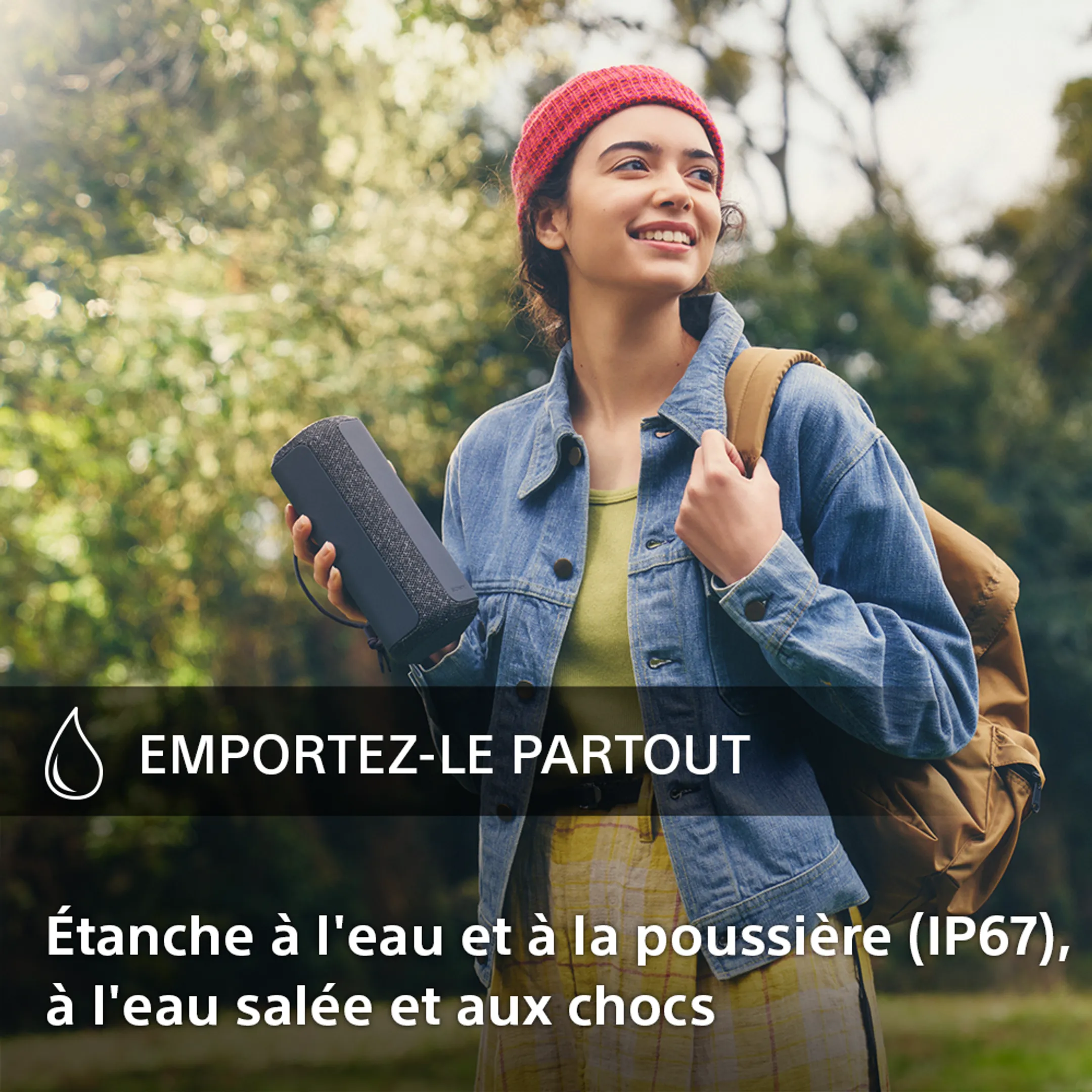 Sony SRS-XE200 Bluetooth-Lautsprecher - Blau image