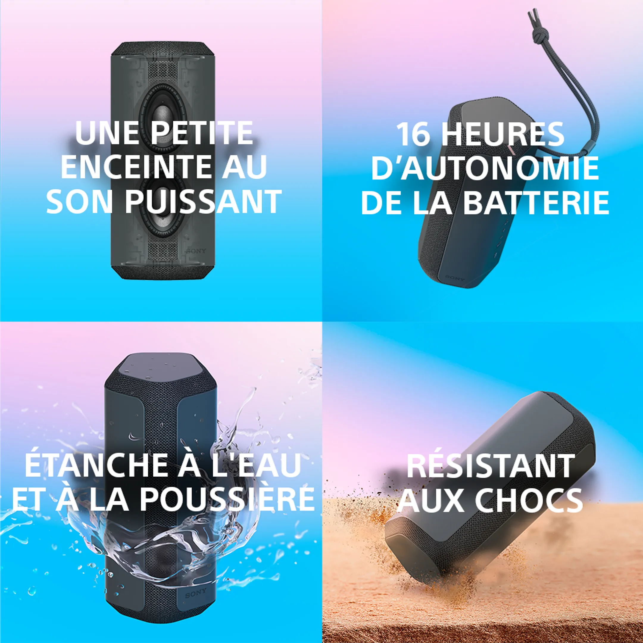 Sony SRS-XE200 Bluetooth-Lautsprecher - Orange image