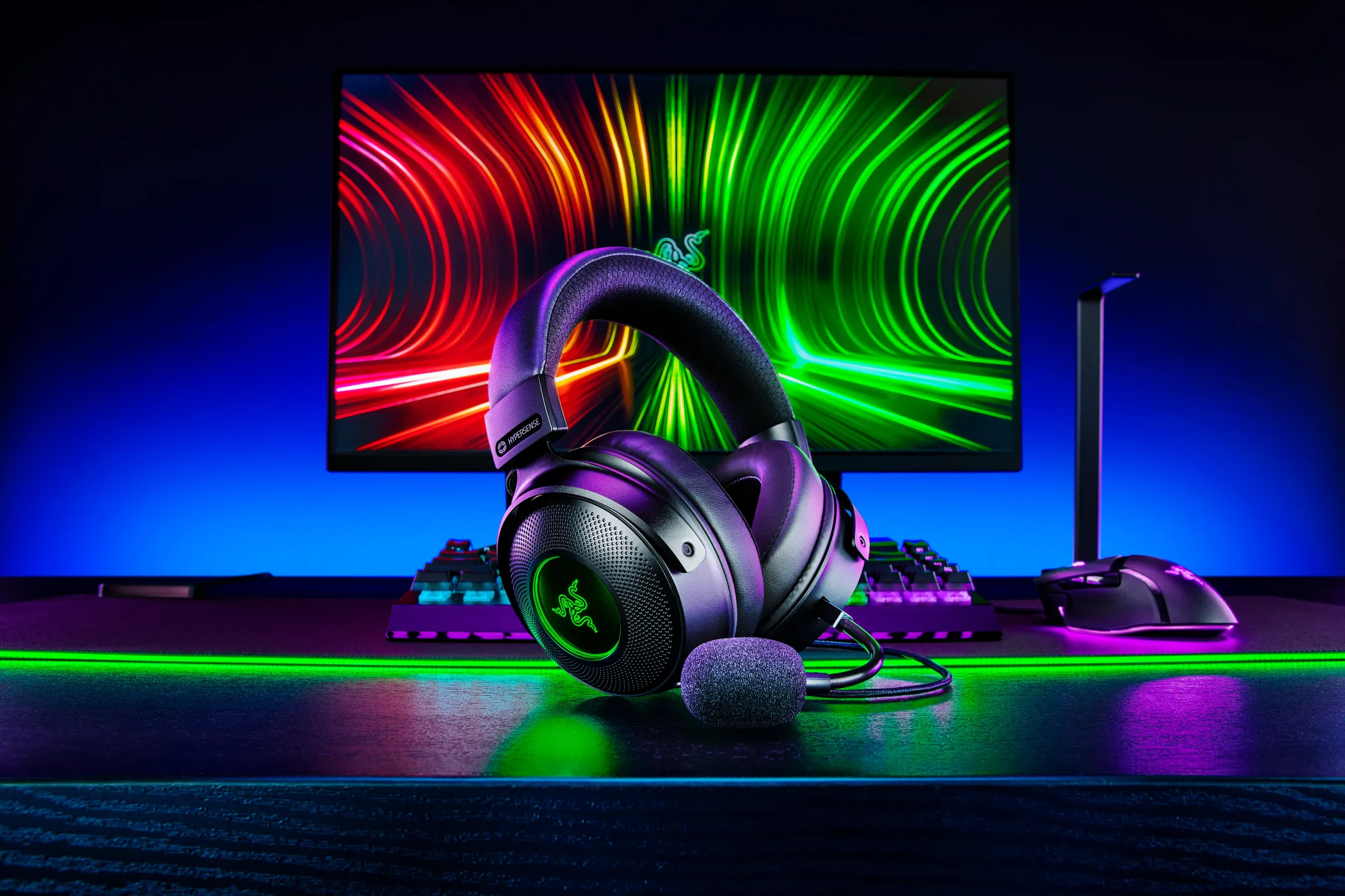 Razer  Gaming-Kopfhörer Kraken V3 - Schwarz image