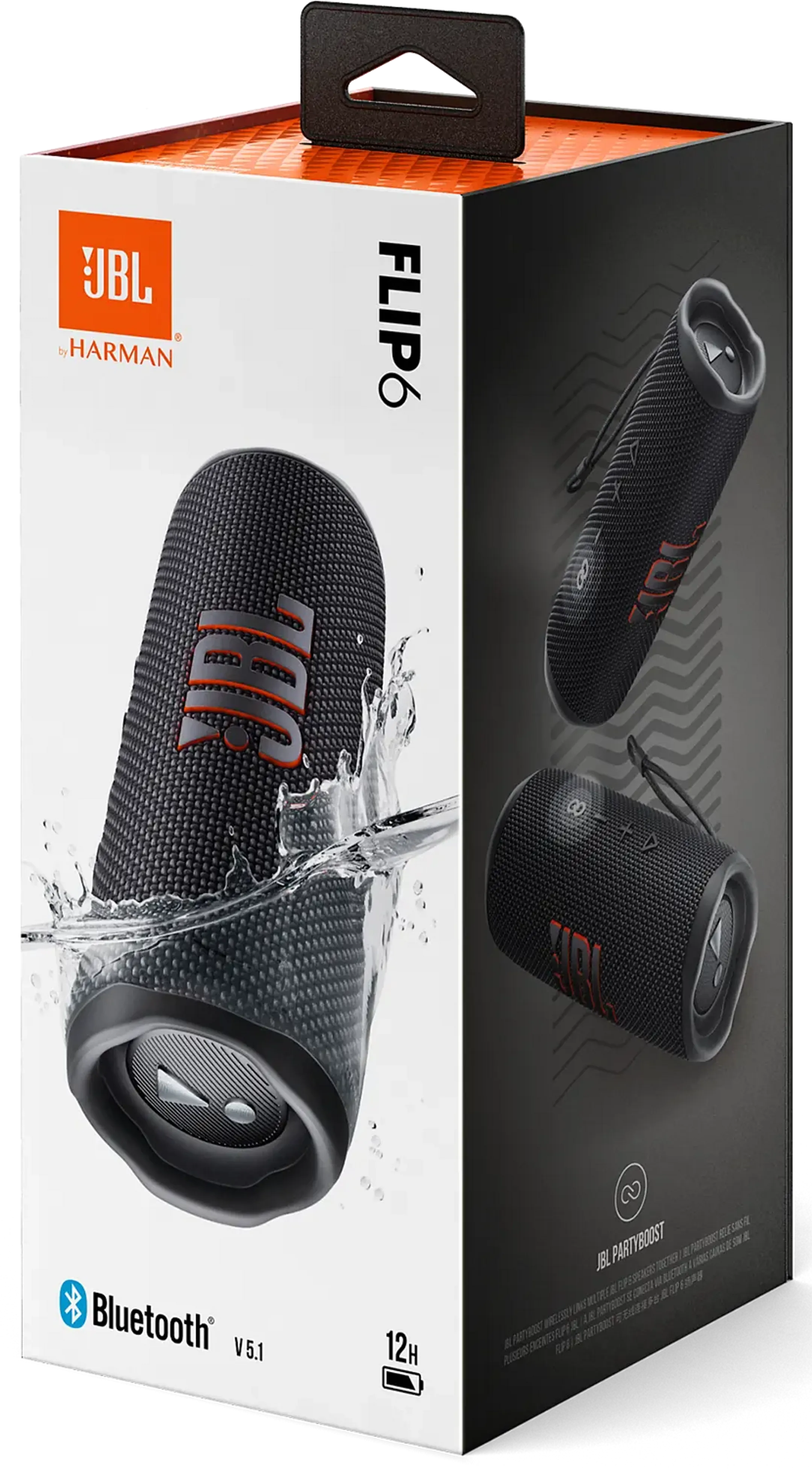 JBL FLIP6 　BLACK JBL Flip 6 | Portable Speaker - Bluetooth | Audio Video Central