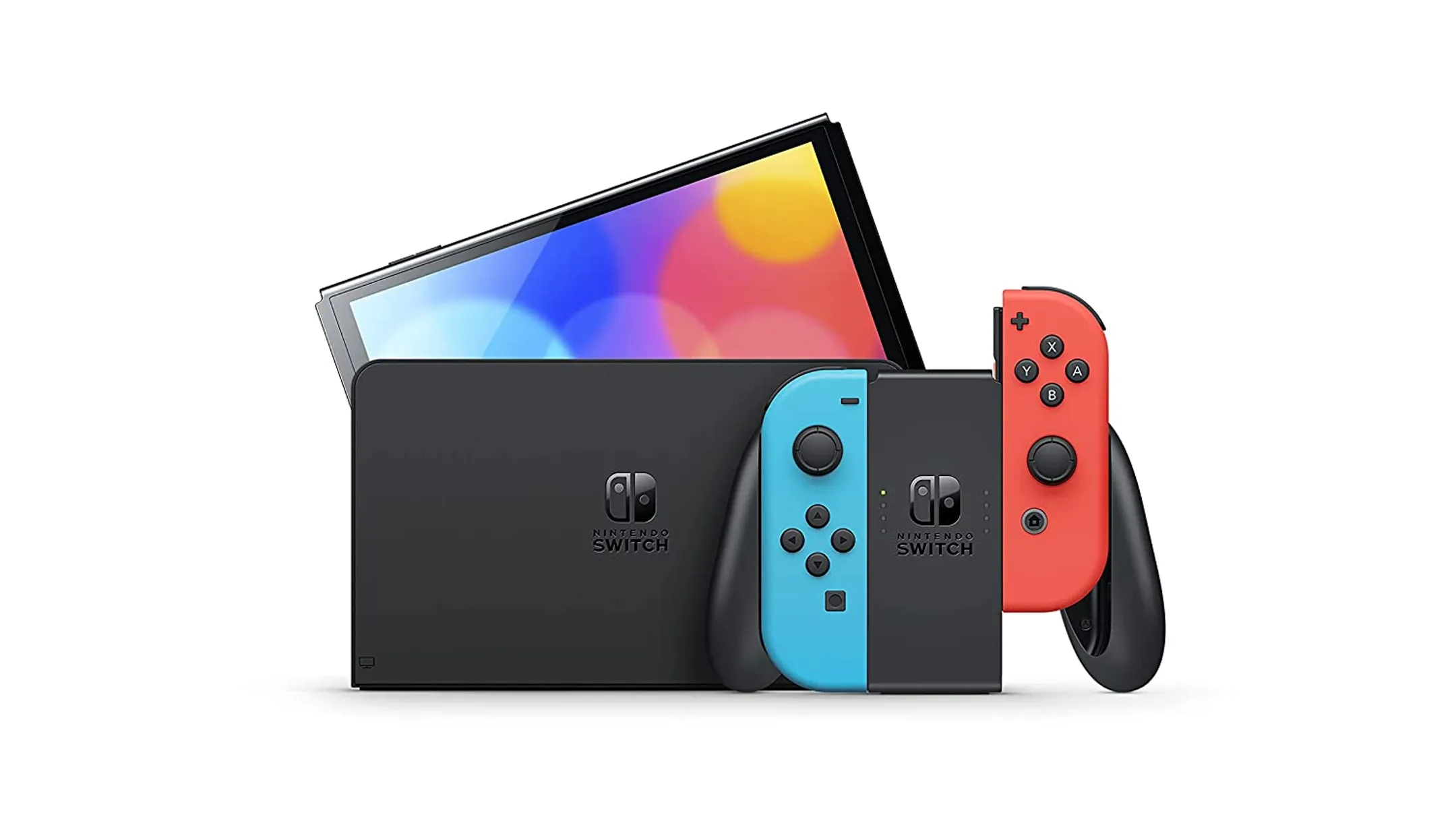 Console Switch OLED - Bleu/Rouge