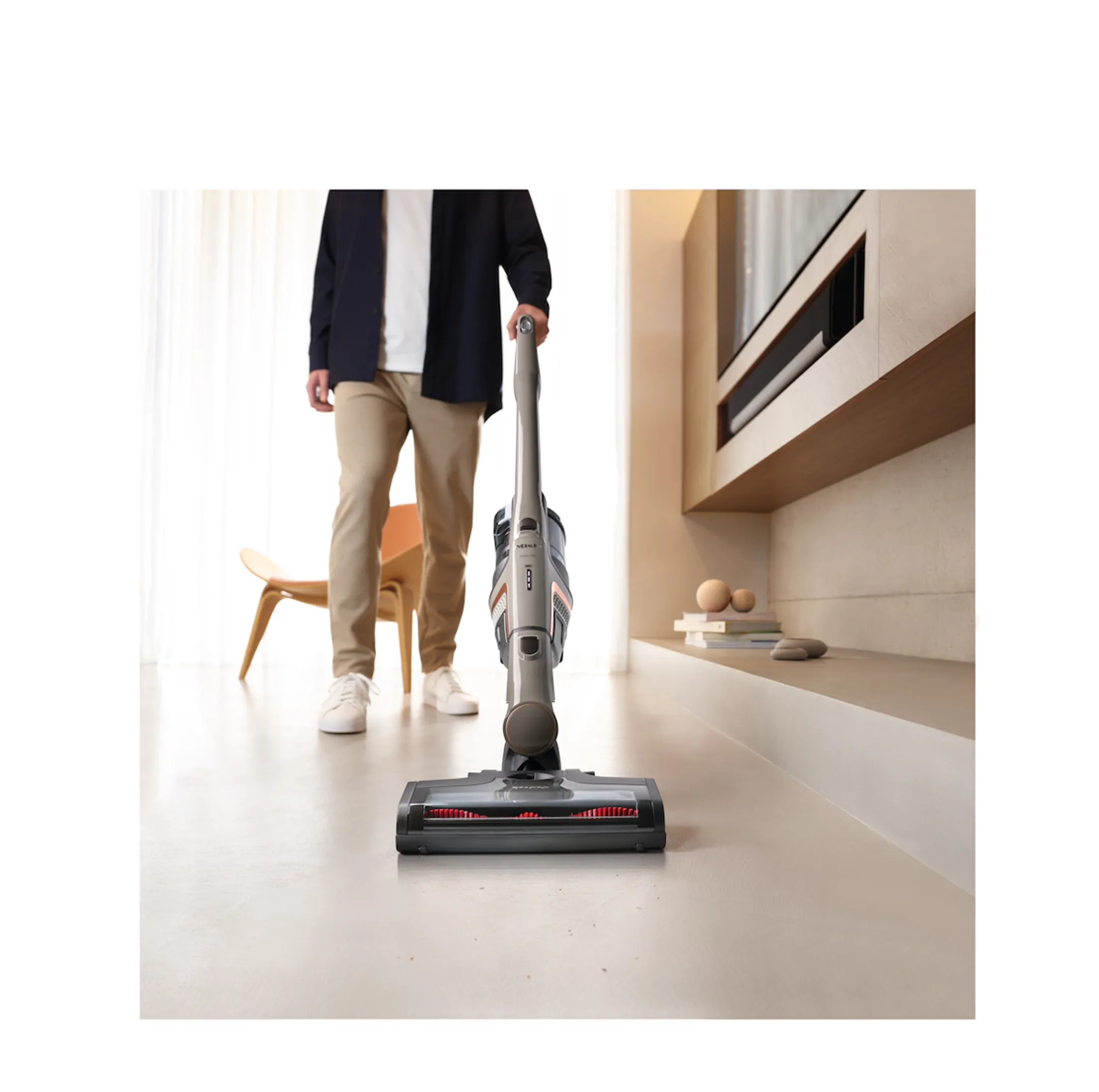 Miele Cordless stick vacuum cleaners Triflex HX2 Sprinter - Cashmere grey image
