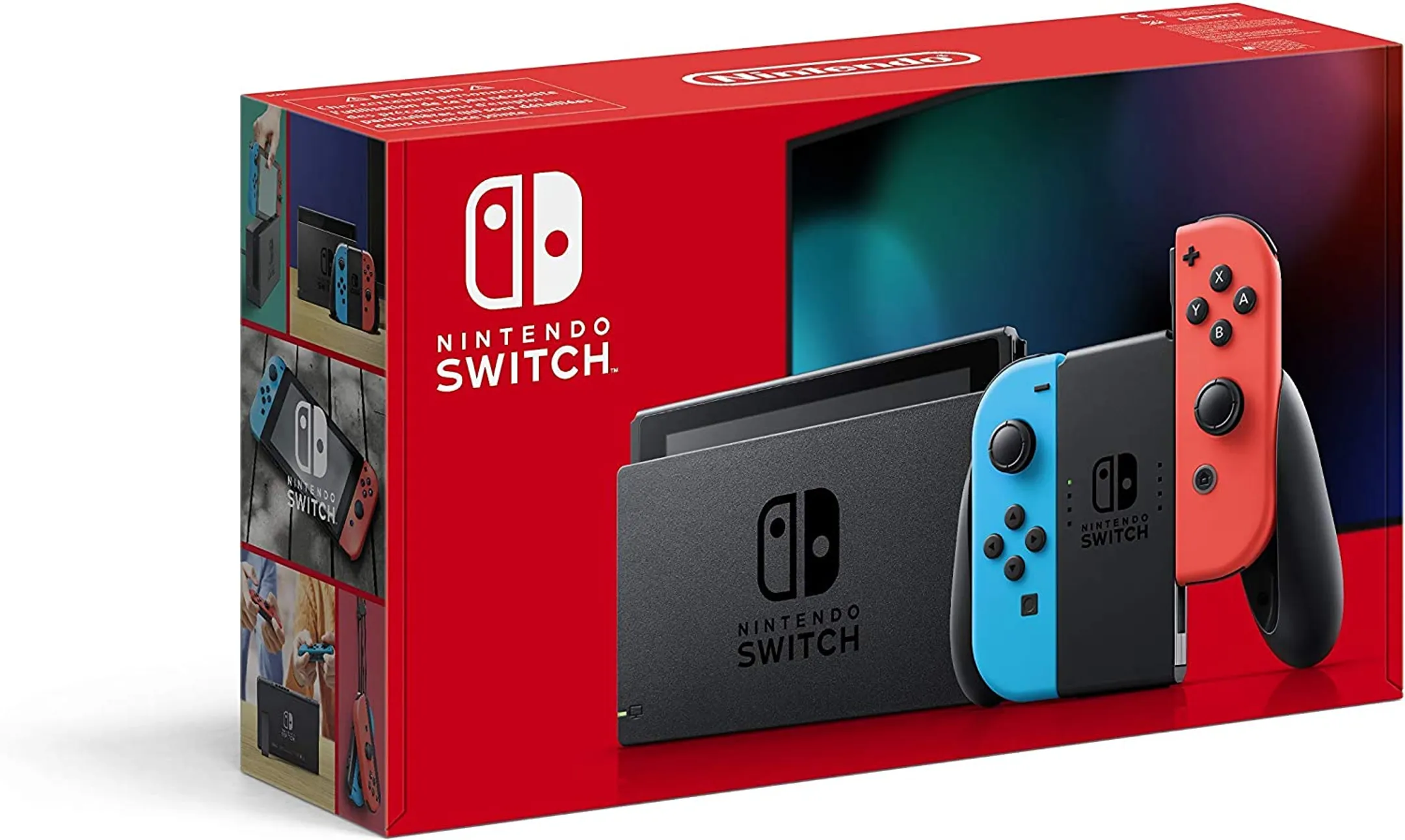 Nintendo Switch Game console - Blue/Red image