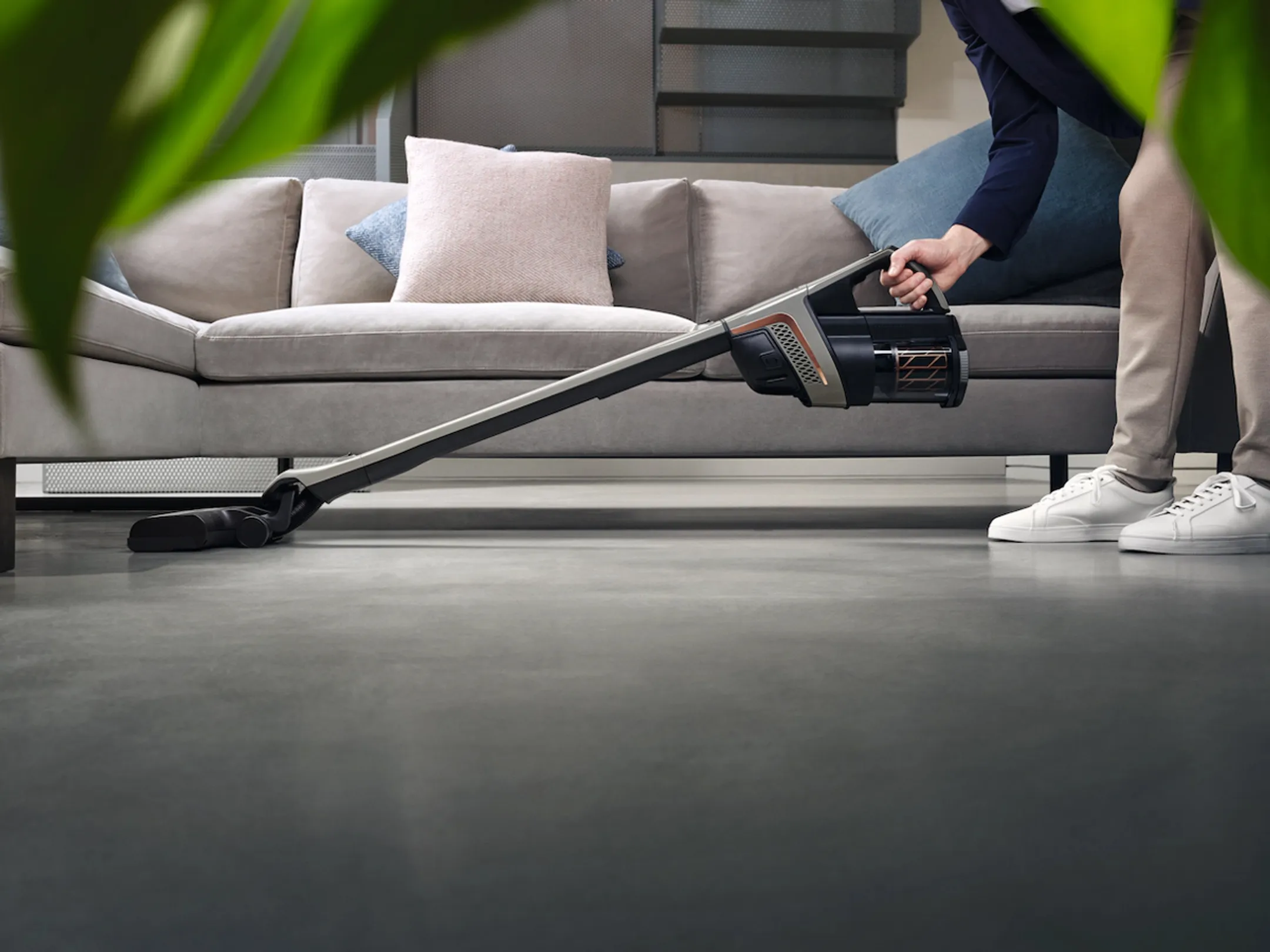 Miele Cordless stick vacuum cleaners Triflex HX2 Sprinter - Cashmere grey image