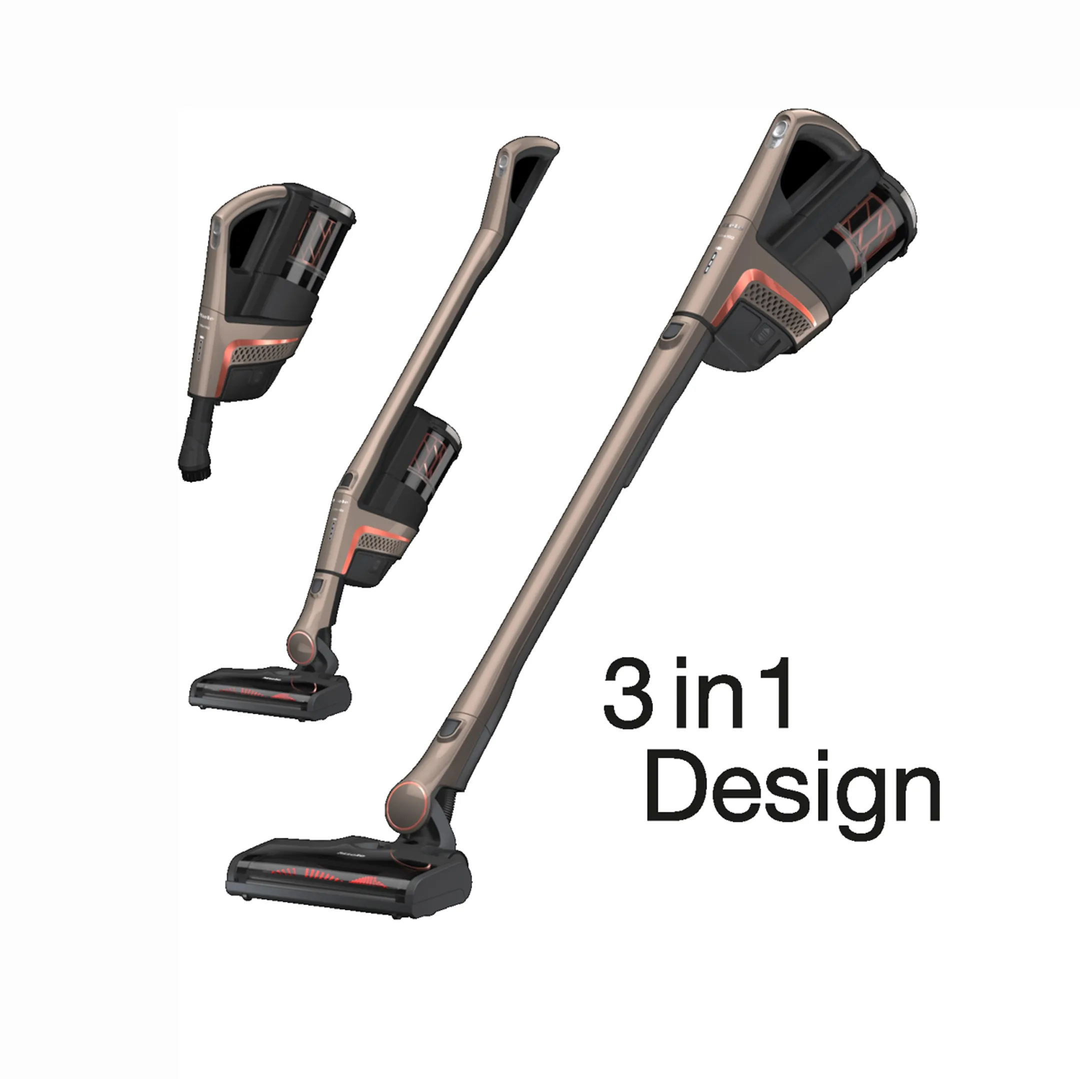 Miele Aspirateur balai sans fil Triflex HX2 Performance - Gris cachemire image