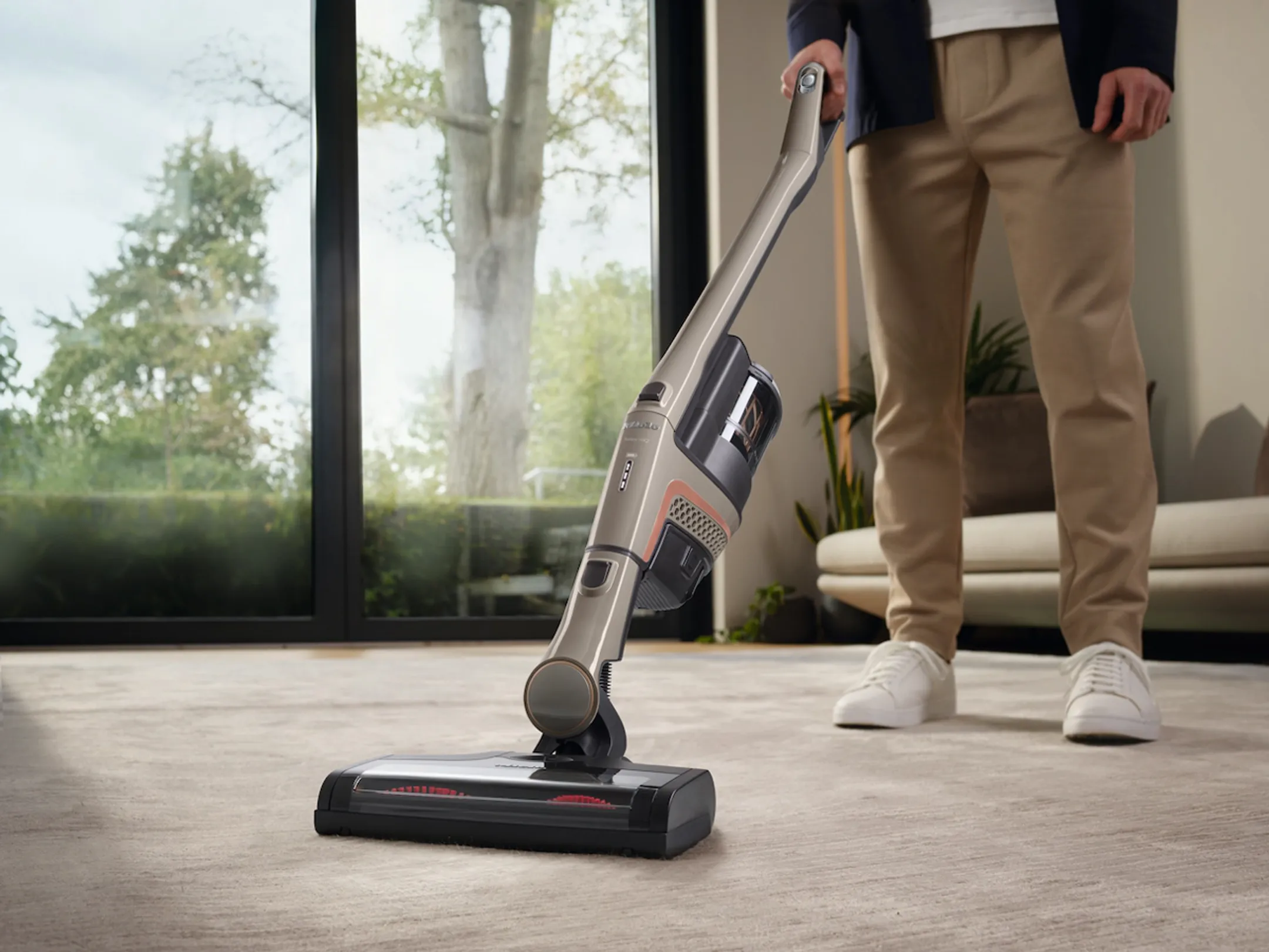 Miele Cordless stick vacuum cleaners Triflex HX2 Sprinter - Cashmere grey image