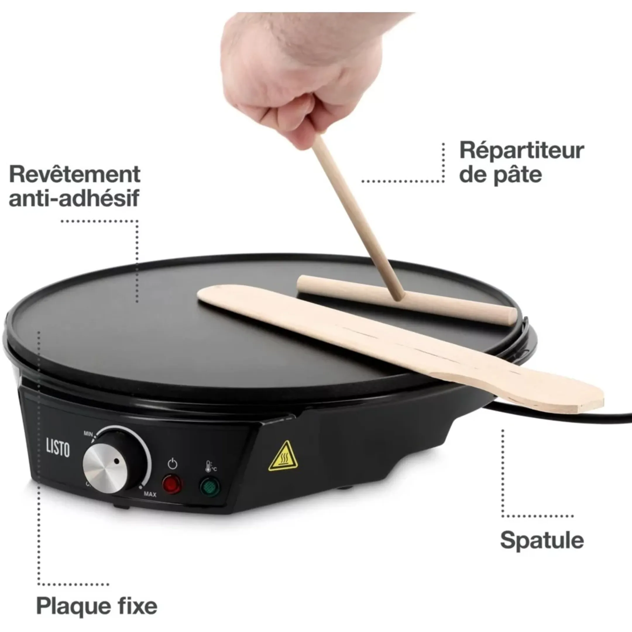 LISTO Crepe-Pfanne CE L3 image