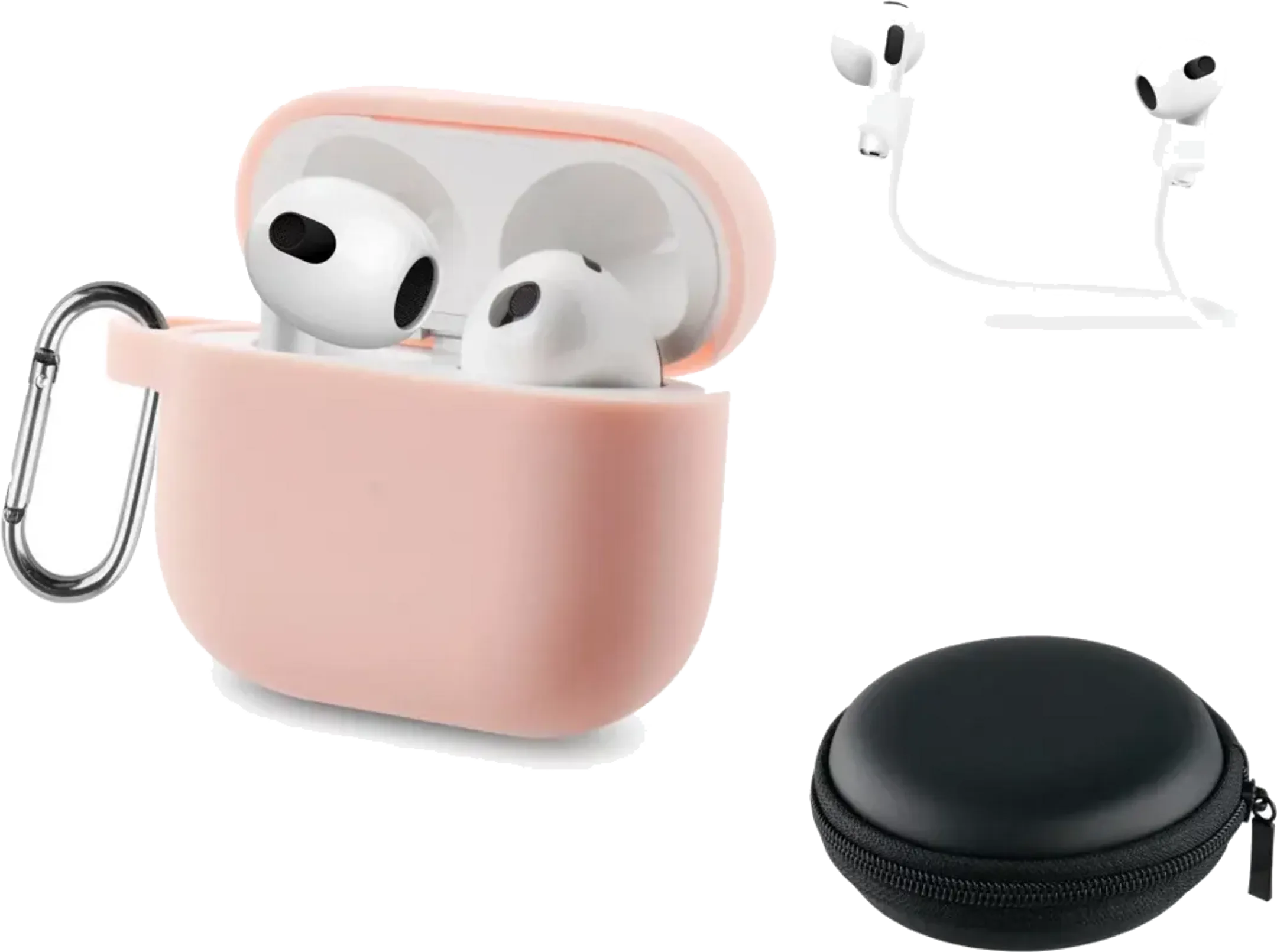 Étui pour Apple AirPods 3 - Rose