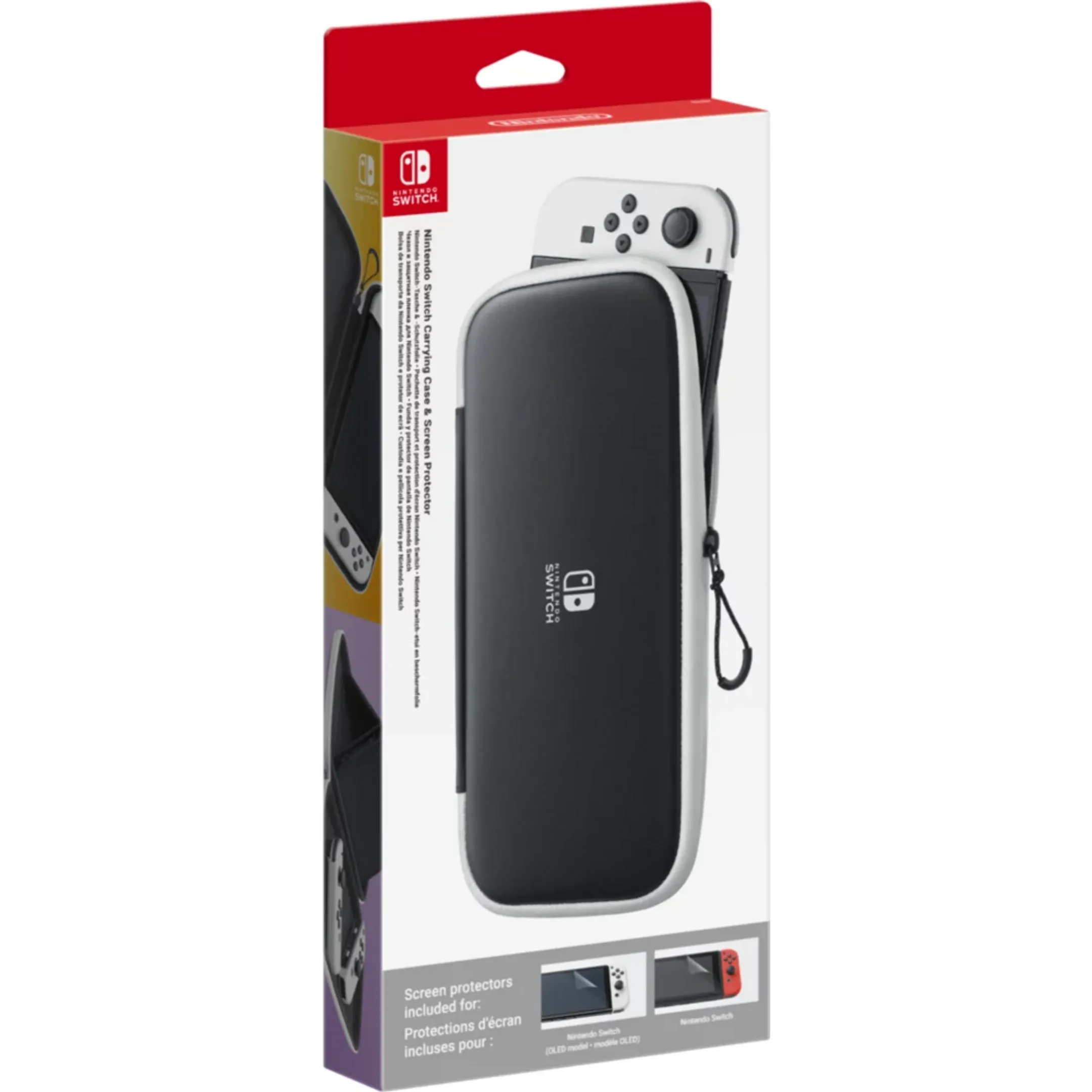 Pochette de transport et protection d’écran pour Nintendo Switch – Modèle OLED