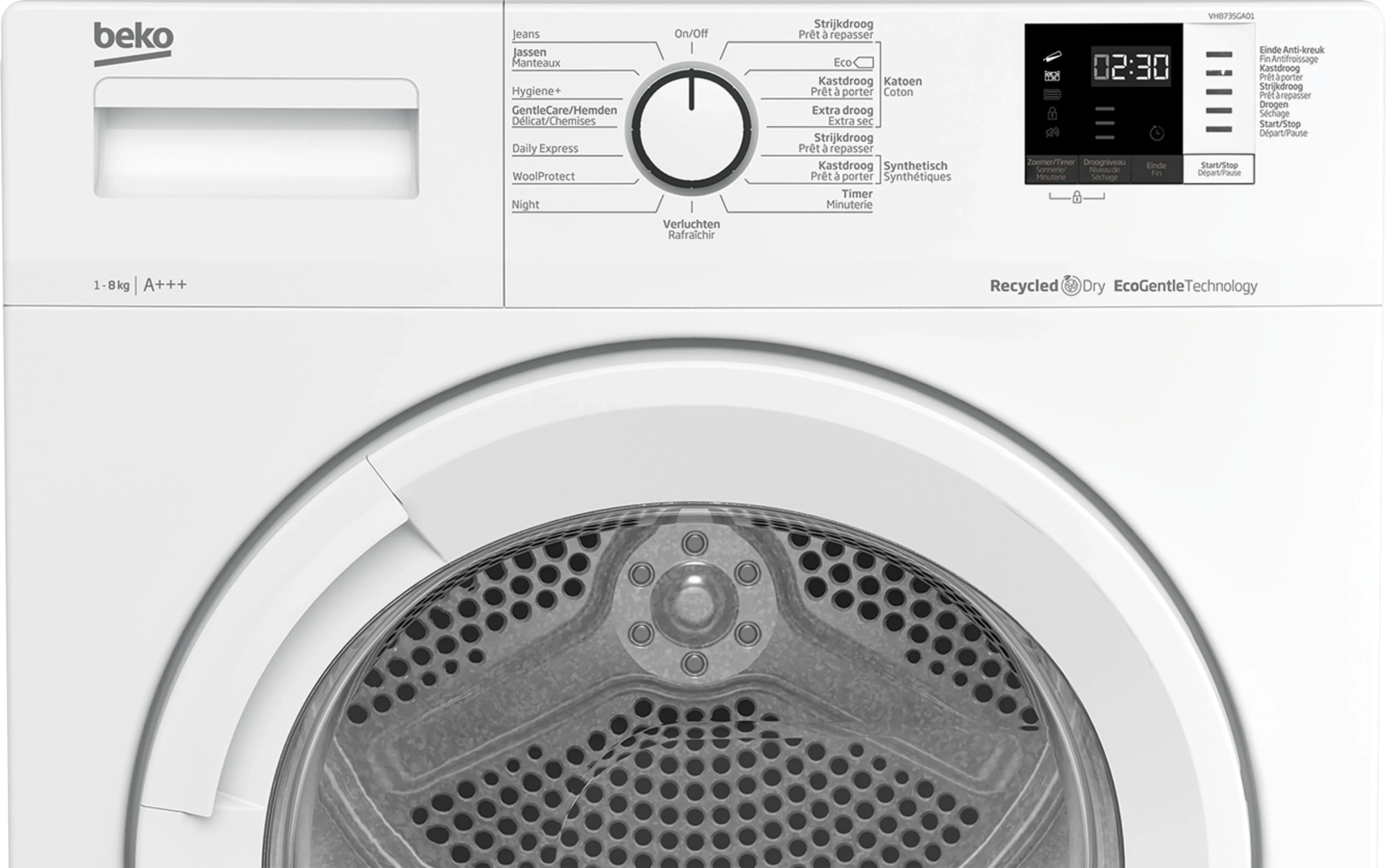Beko Tumble dryer VH8735GAO1 image