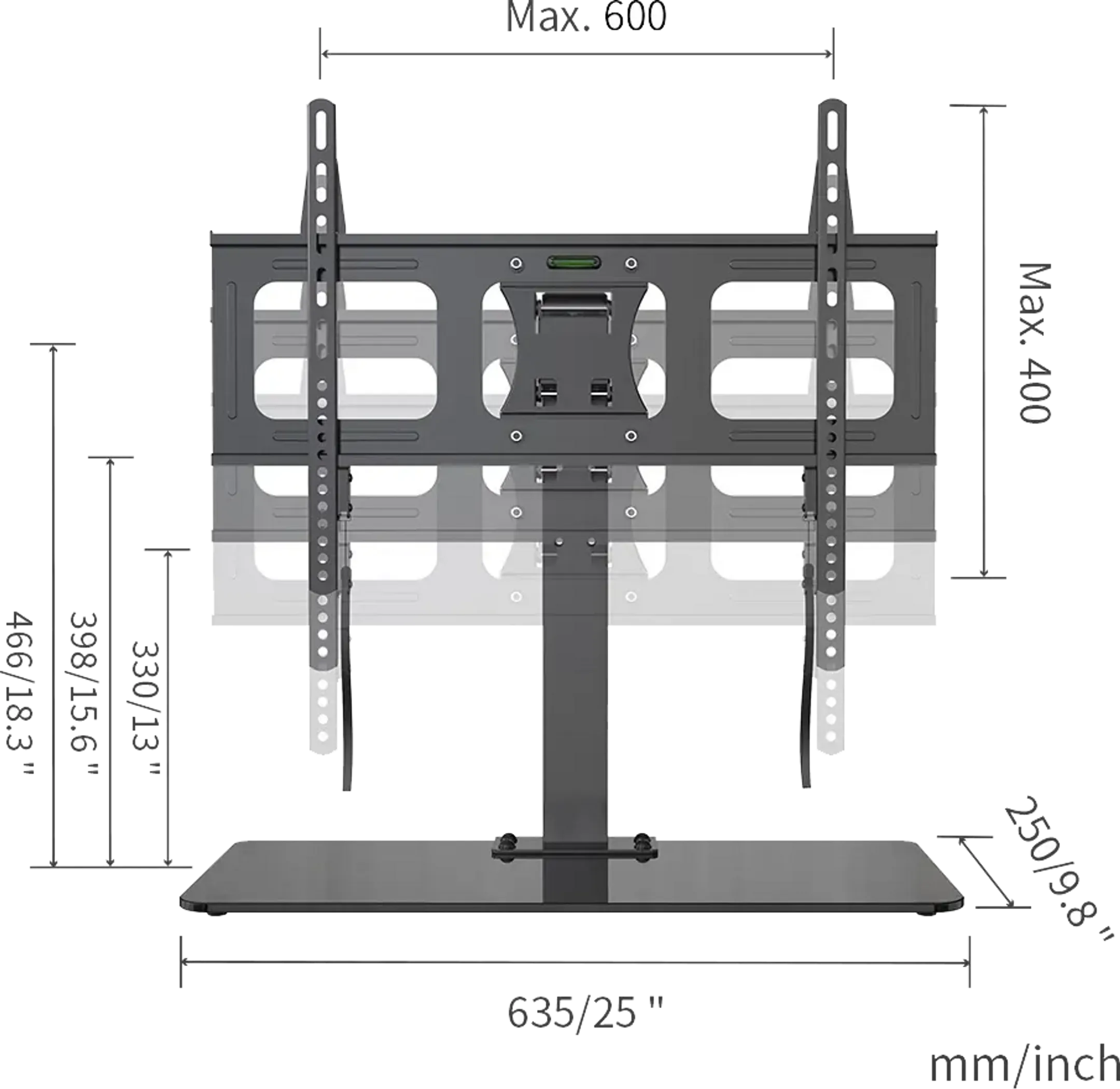 ESSENTIEL-B ALTER'MOUV TV-Ständer - 32 bis 65 Zoll image