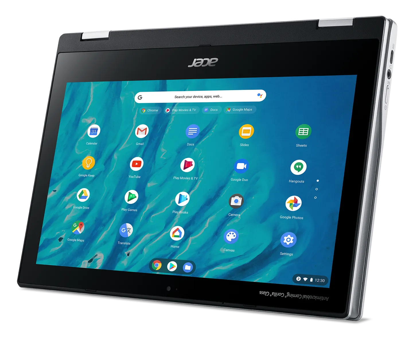 Acer Laptop Chromebook Spin 311 QWERTZ Silver CP3113HK0PHSF