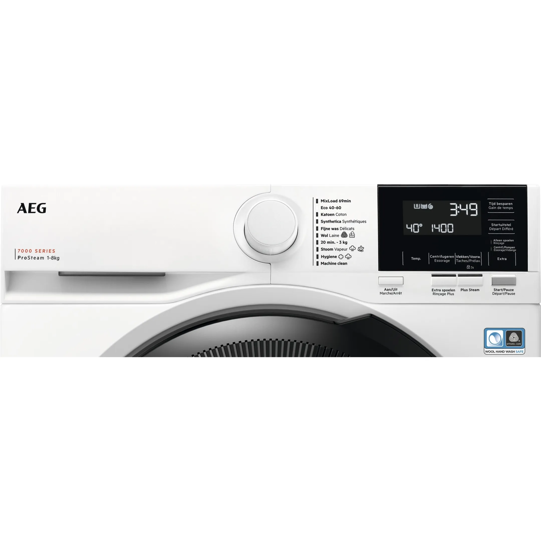 AEG Washing machine LR73R864 ProSteam image