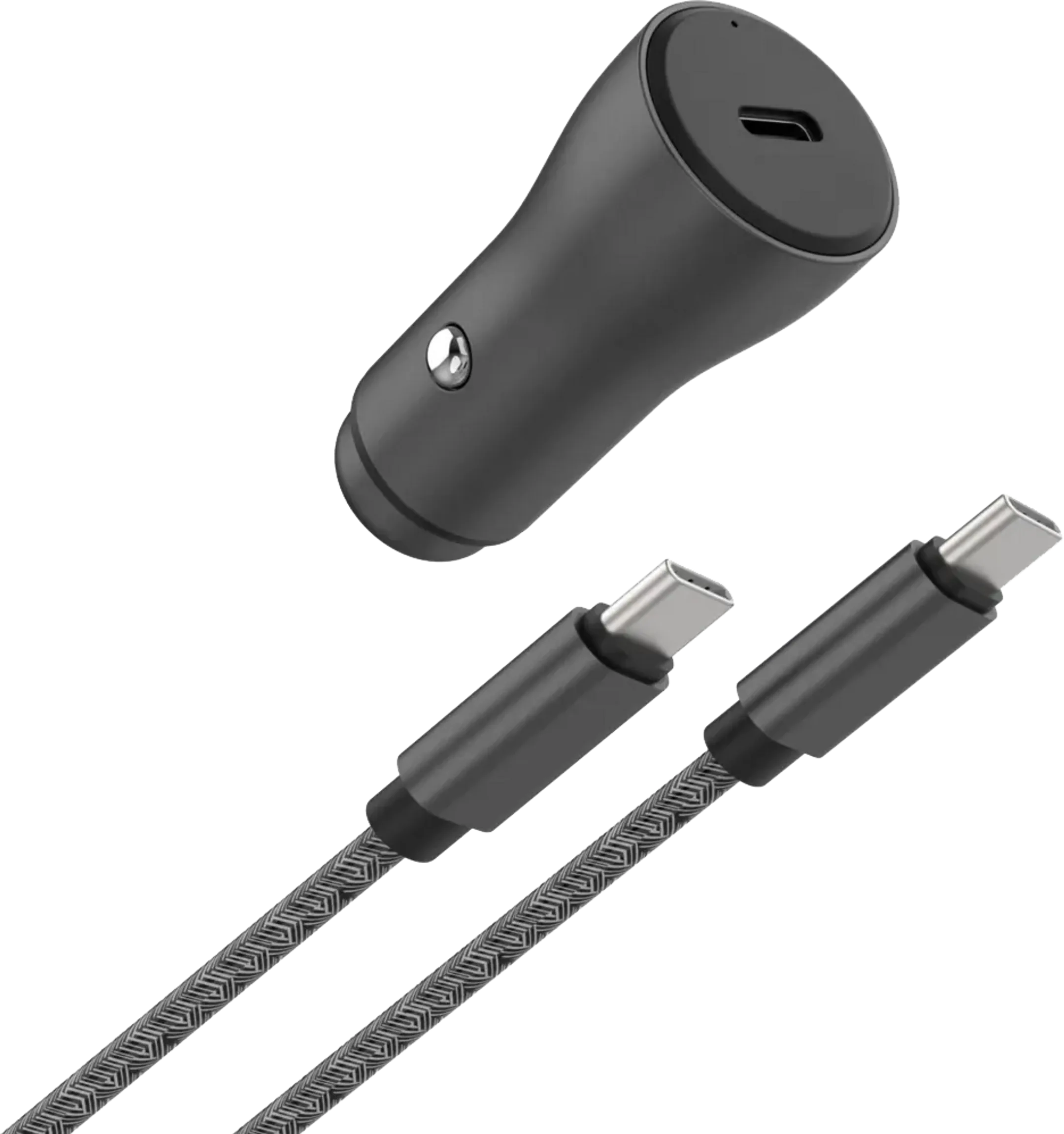 Chargeur allume-cigare - USB-C 30W + Cable USB-C