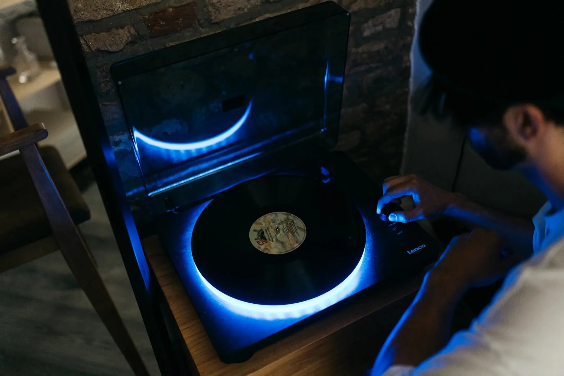 Lenco Platine vinyle LS-50LEDBK image