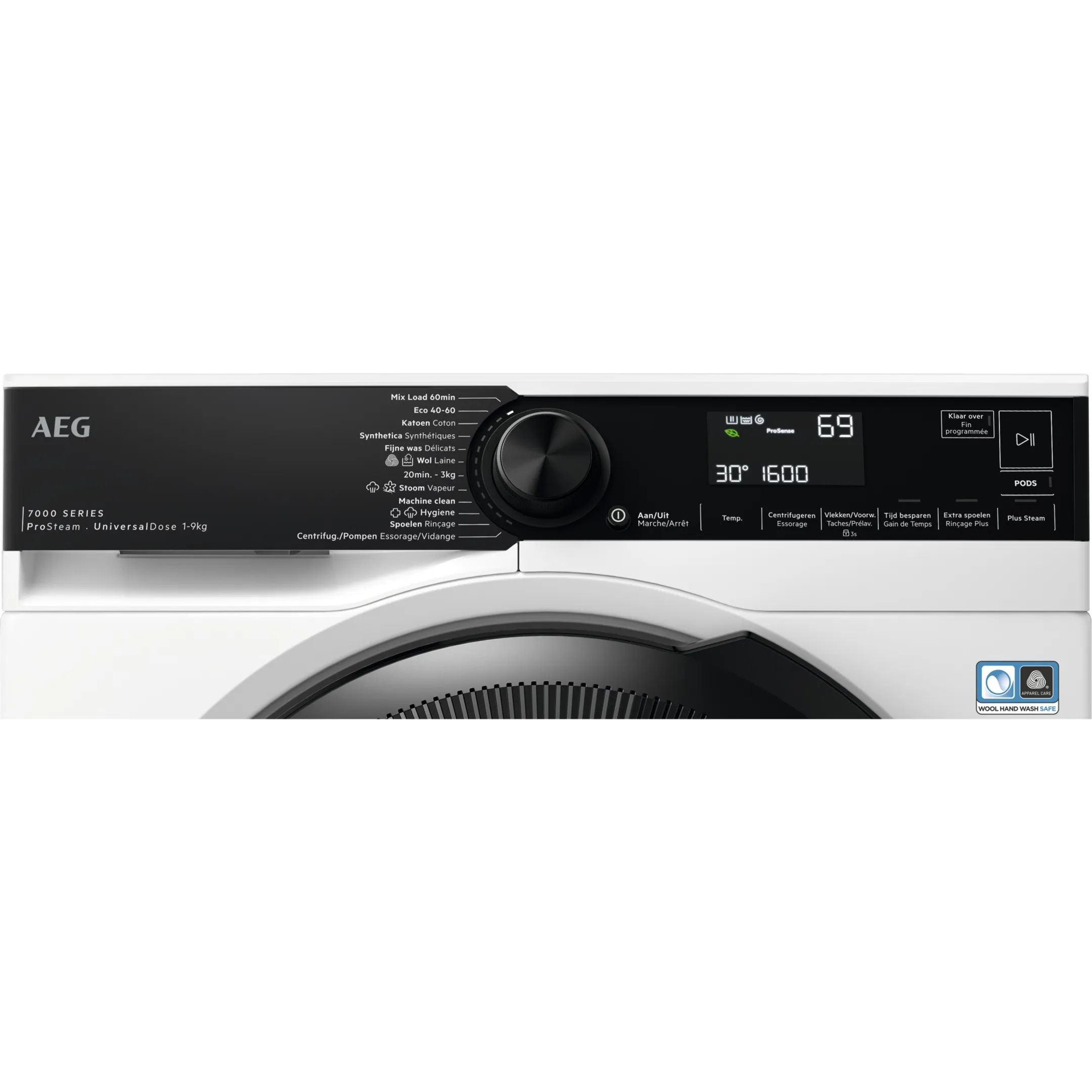 AEG Lave-linge LR76U964 7000 serie ProSteam UniversalDose image