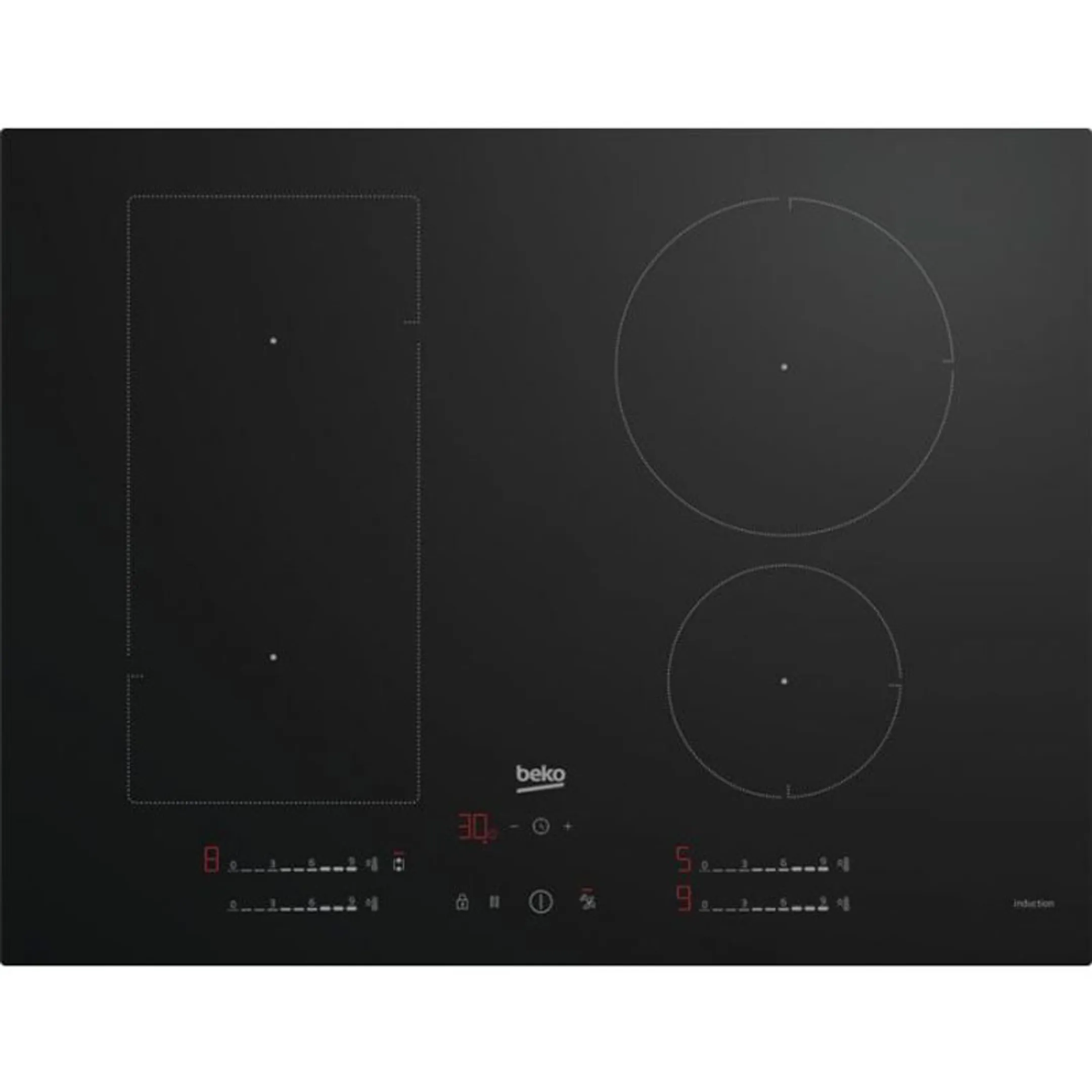 Induction hob Flexizone HII74700UF