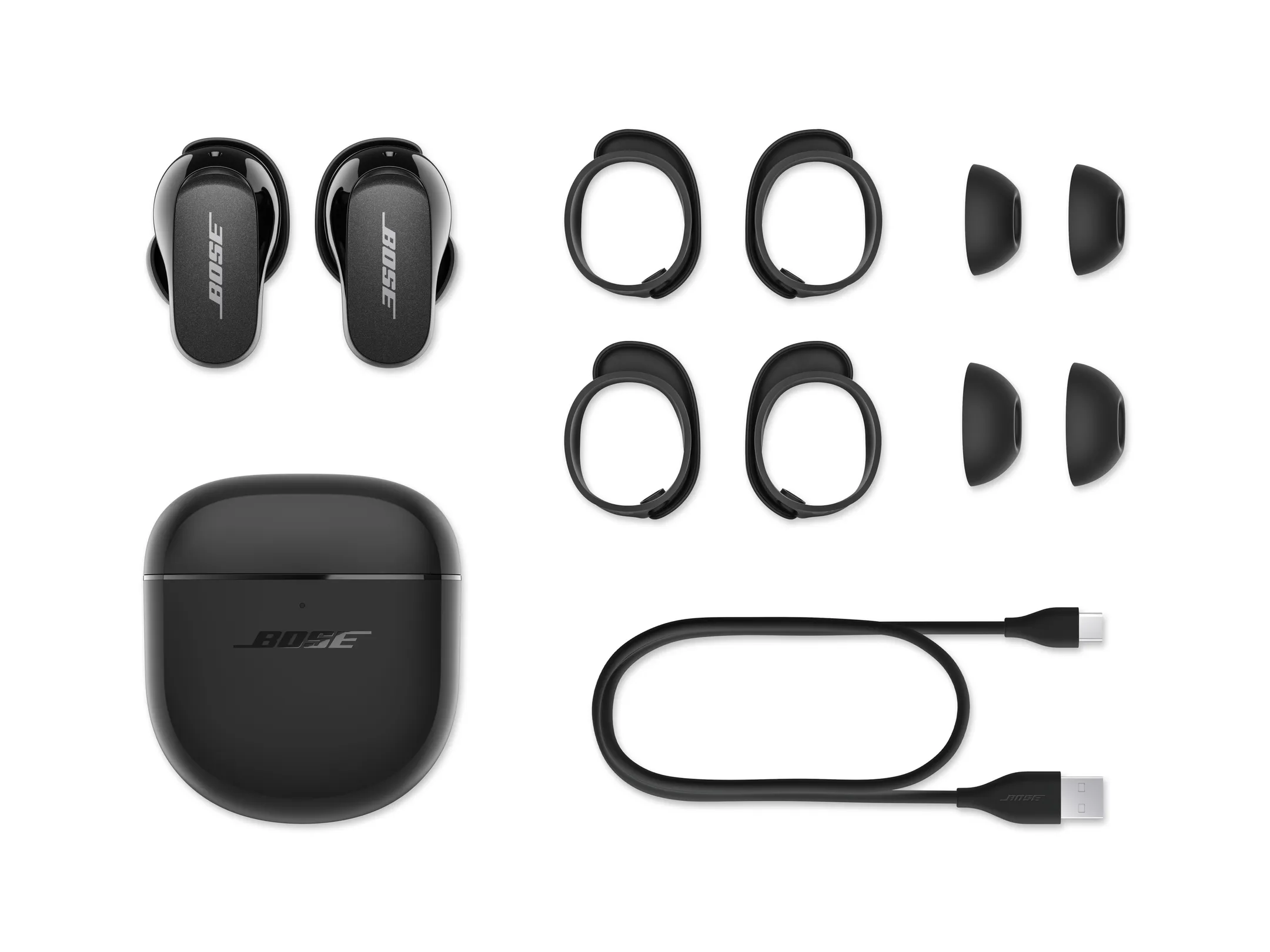 Bose Ecouteurs sans fil QuietComfort Earbuds II - Noir image