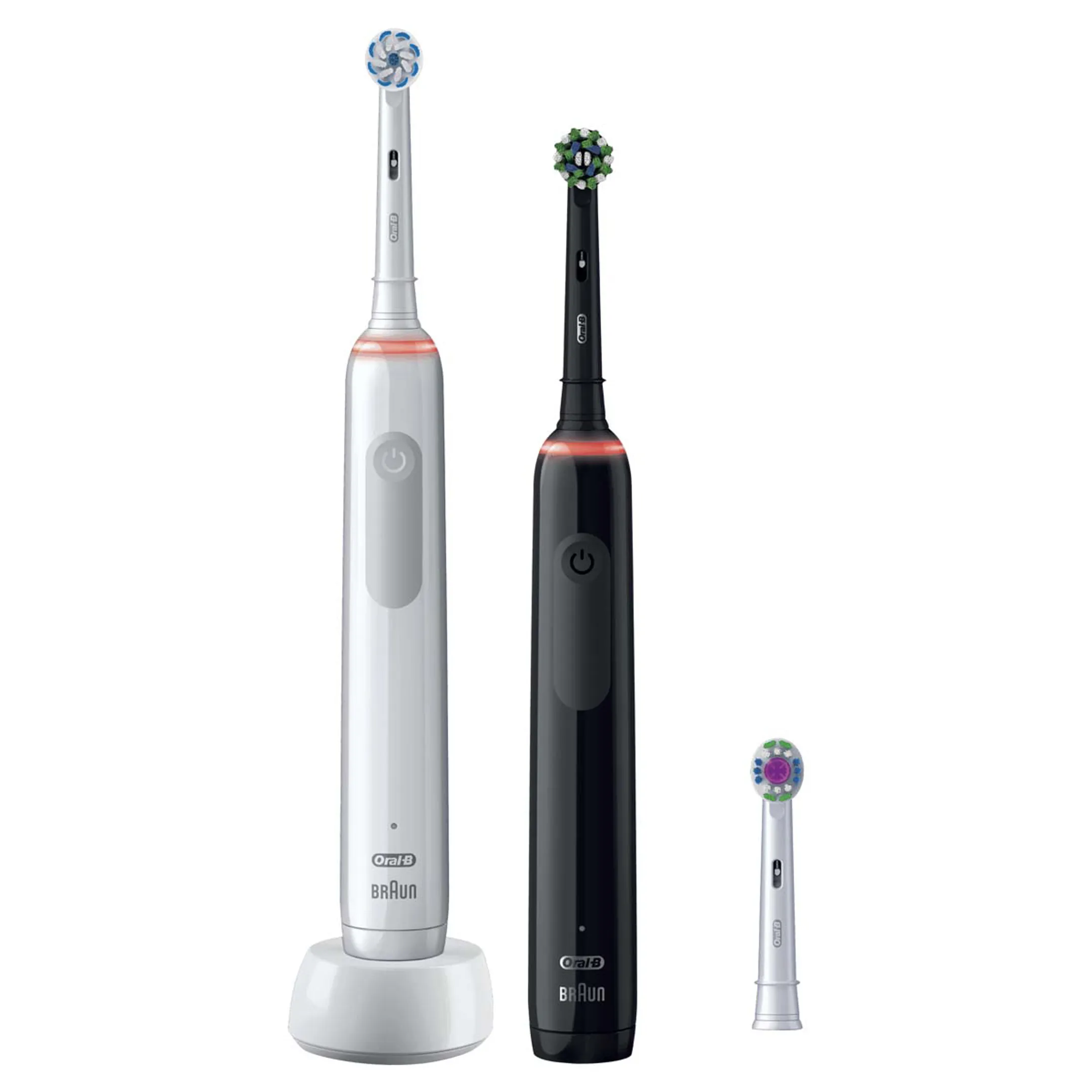 Electric toothbrush Pro 3900 Duo BL/WHIT 2CT