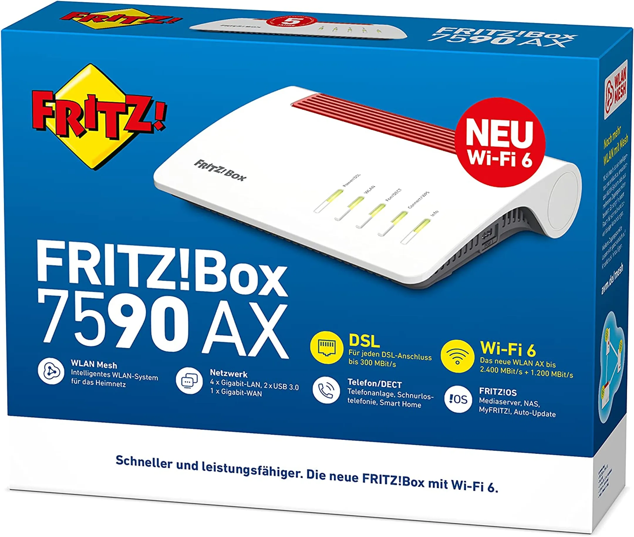 AVM FRITZ Modem Routeur FRITZ!Box 7590 AX image