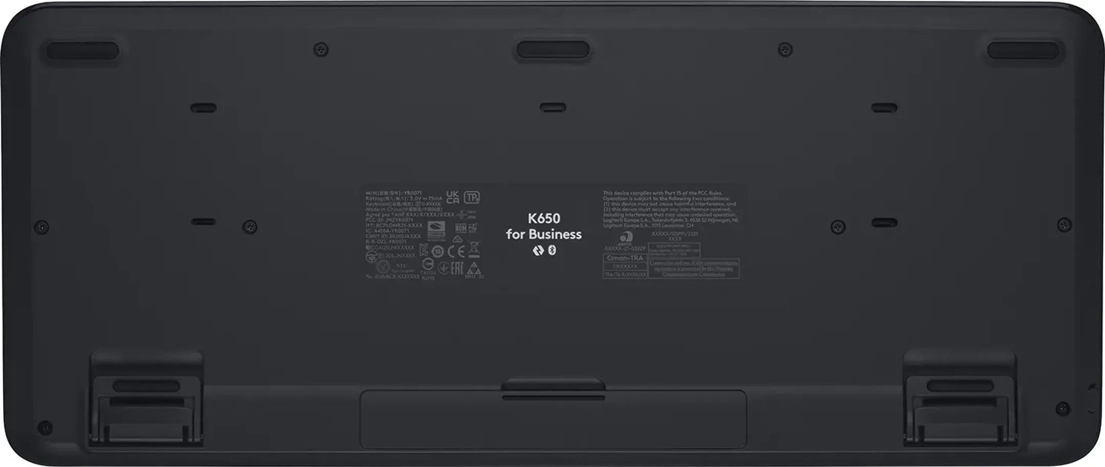 Logitech Kabellose Tastatur Signature K650 - AZERTY (NL) - Graphit image