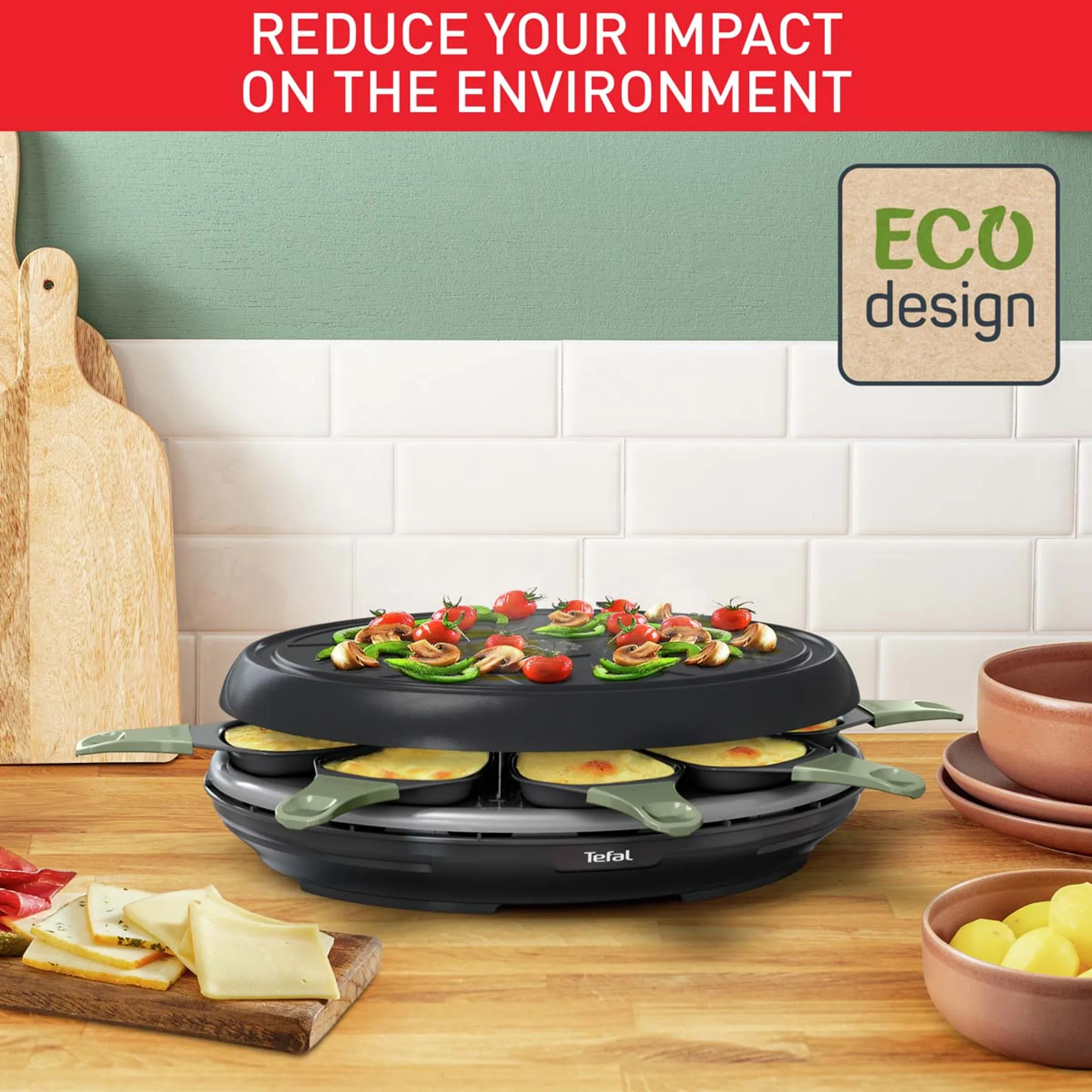 Tefal Eco RE31E810 Raclette image