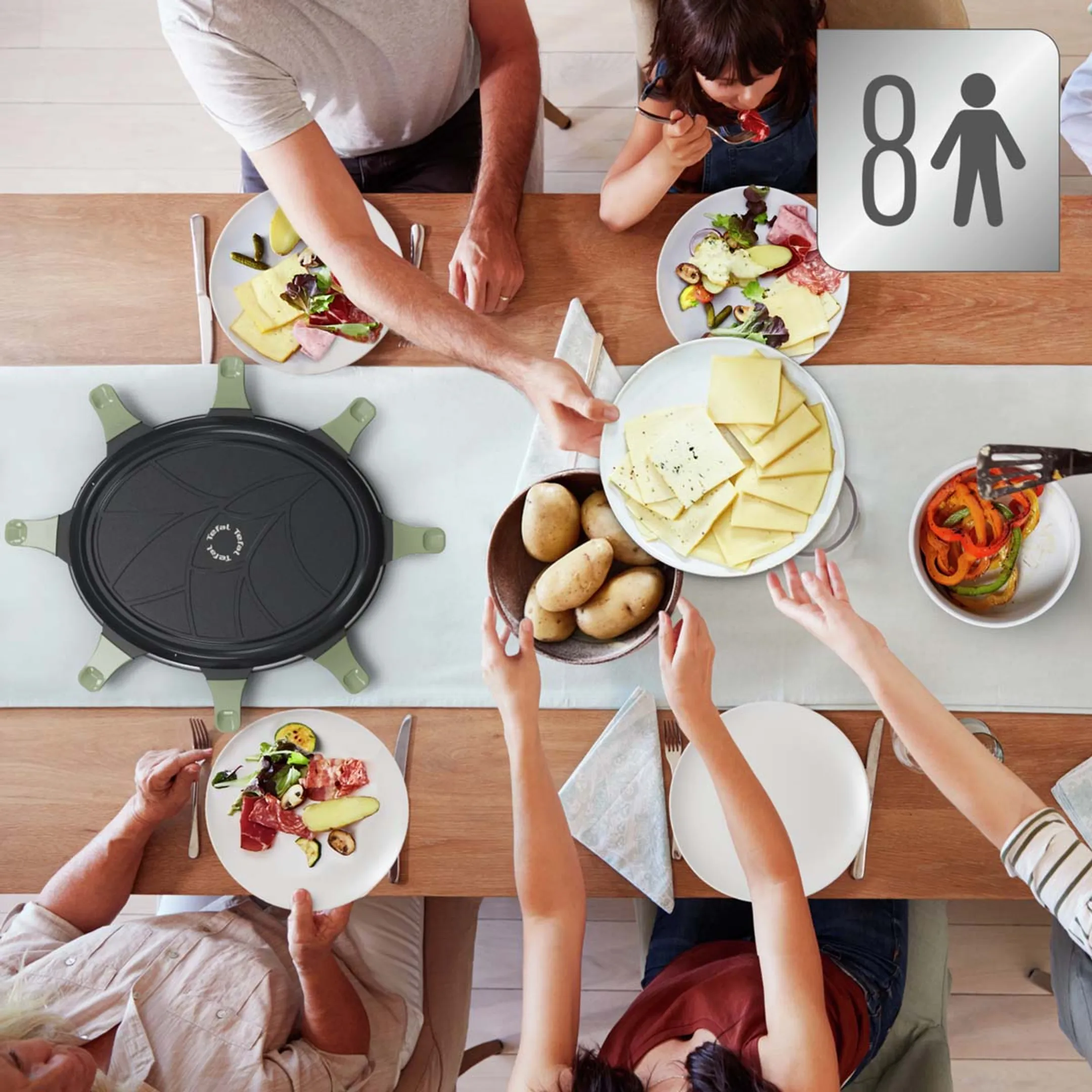 Tefal Eco RE31E810 Raclette image