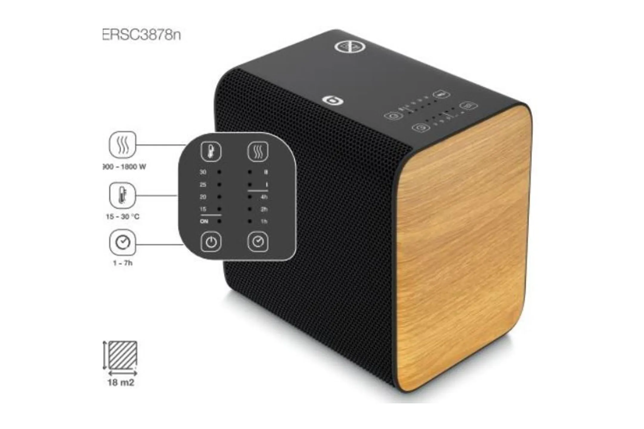 ESSENTIEL-B Radiateur soufflant ERSC3878n image