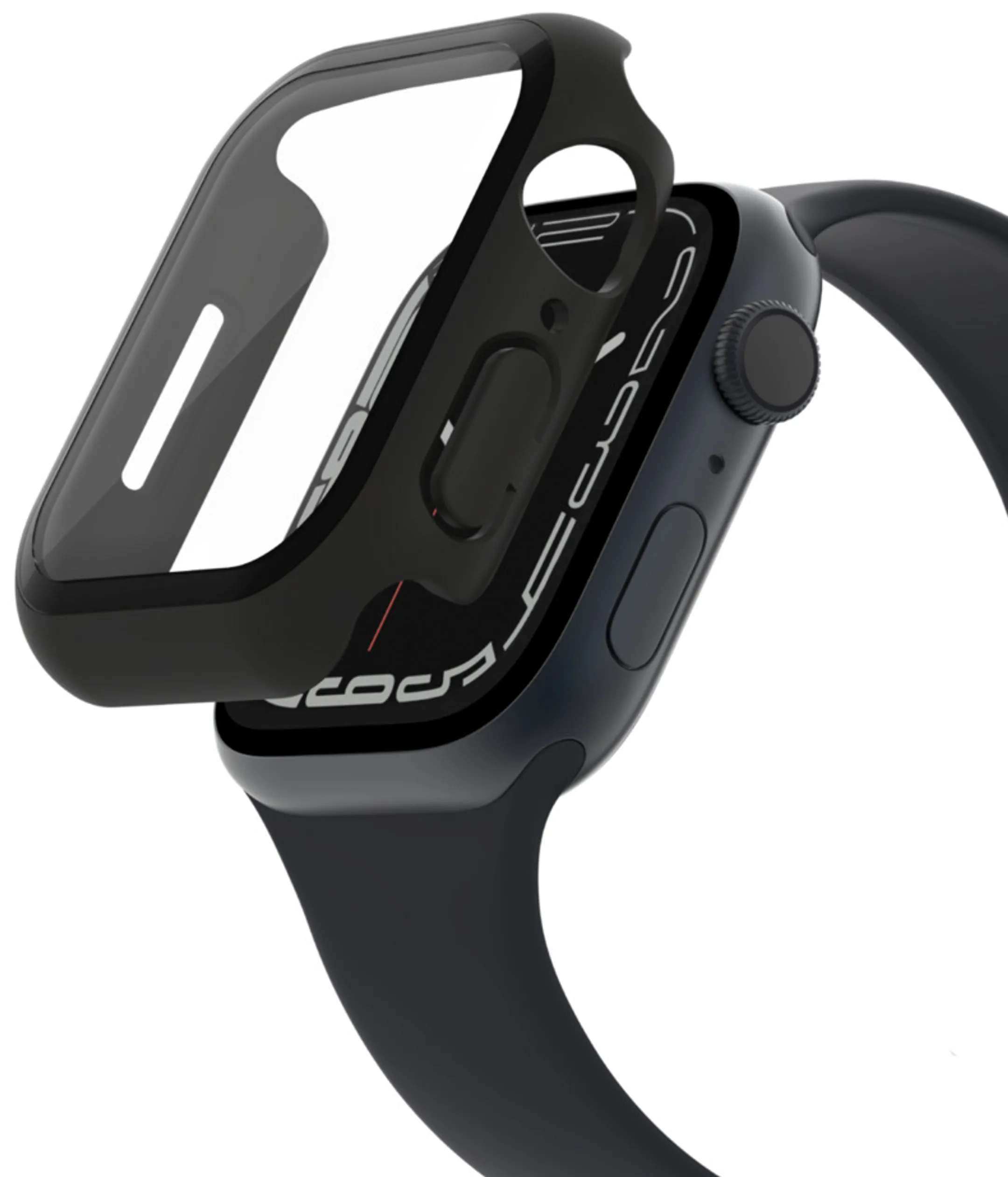 Belkin Protection d'écran 2-en-1 pour Apple Watch 40/41 - Noir image