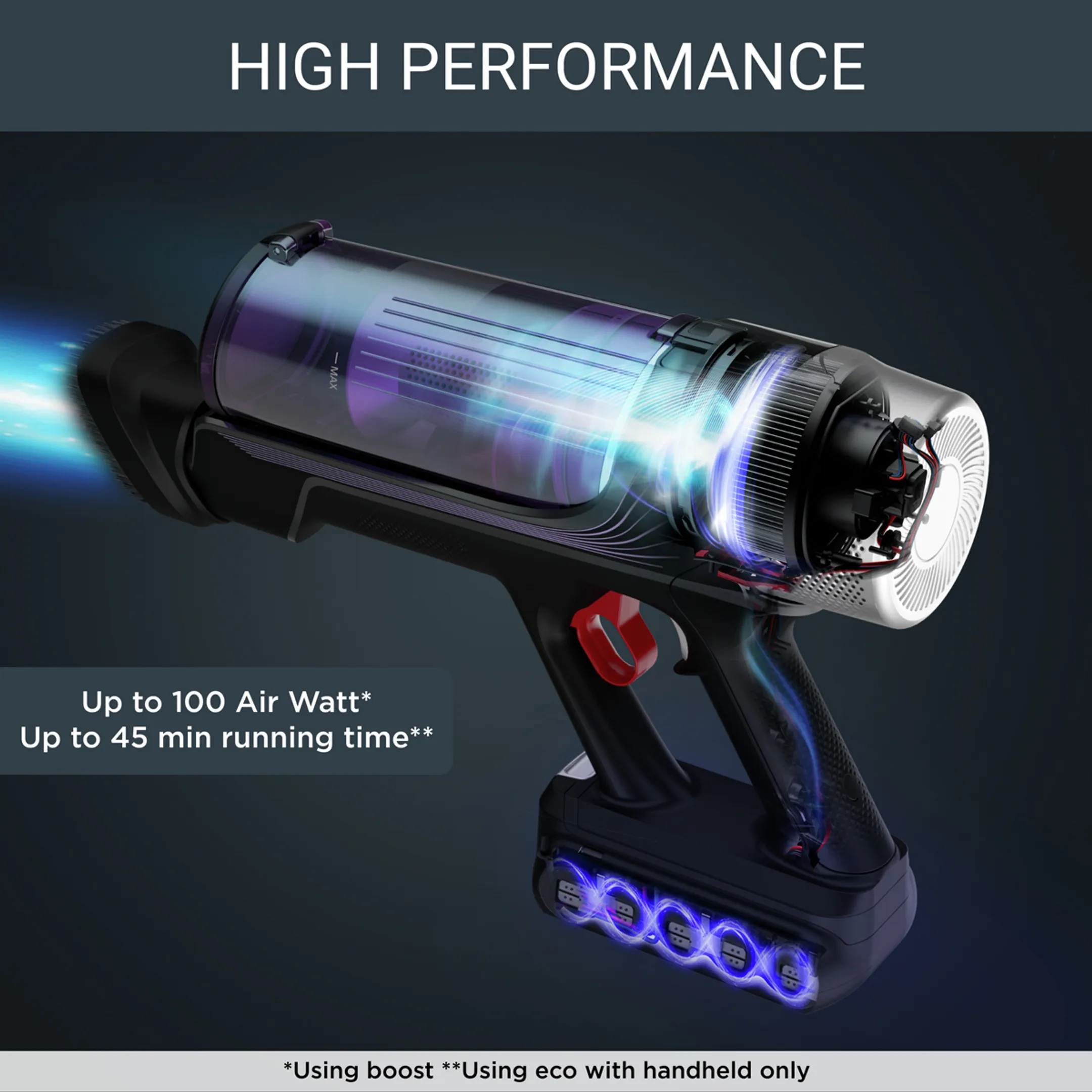 Rowenta Upright vacuum cleaner X-Force Flex 9.60 RH2039W0 image