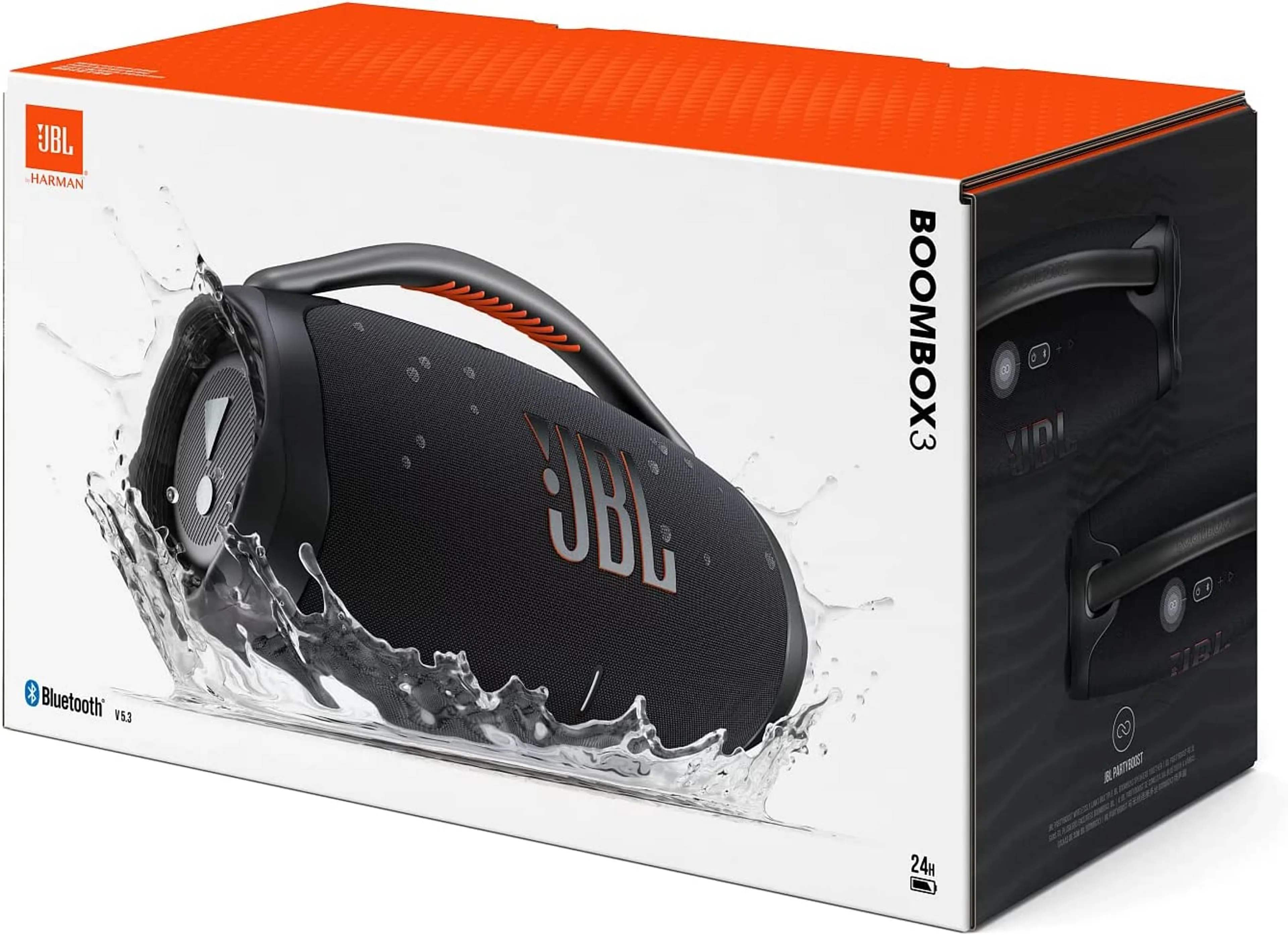 JBL Boombox 3 Bluetooth Lautsprecher - Schwarz image