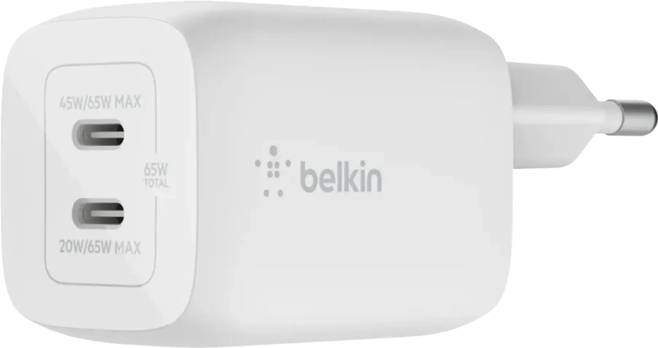 Chargeur Secteur 2 X USB-C 65W